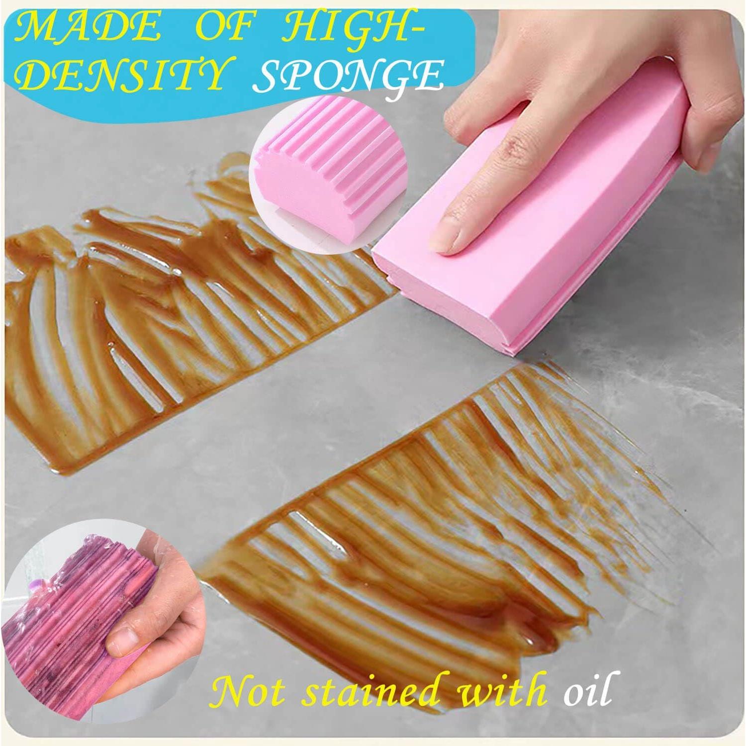 6 Esponjas Limpiadoras Húmedas JMEYIWQ Reutilizables Multicolor