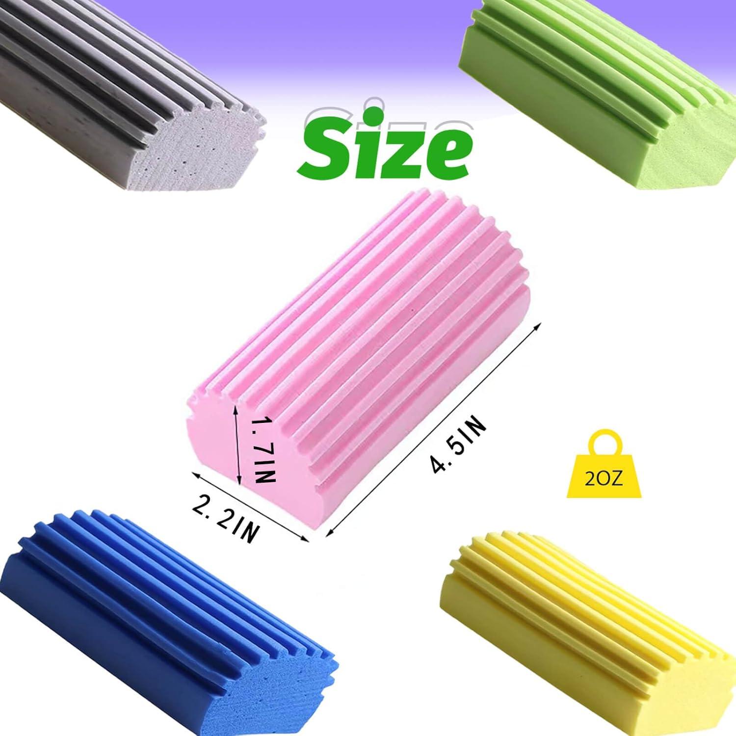 6 Esponjas Limpiadoras Húmedas JMEYIWQ Reutilizables Multicolor