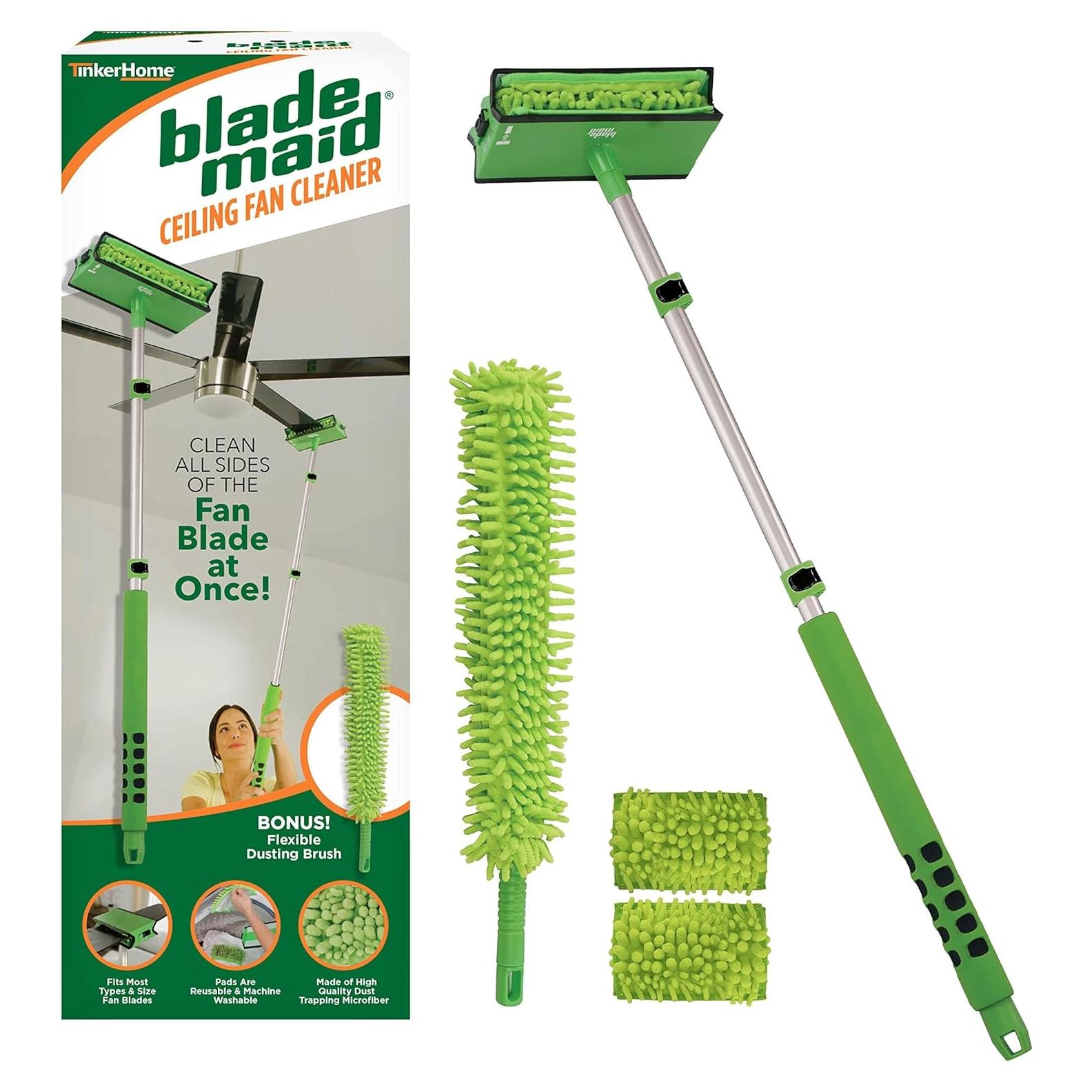 Limpiador de Ventiladores de Techo Blade Maid - Kit con Polo 0.91m