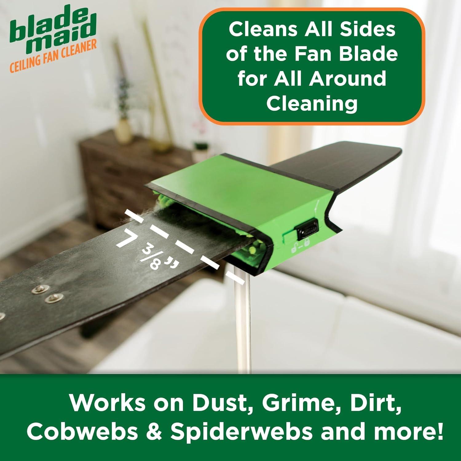 Limpiador de Ventiladores de Techo Blade Maid - Kit con Polo 0.91m