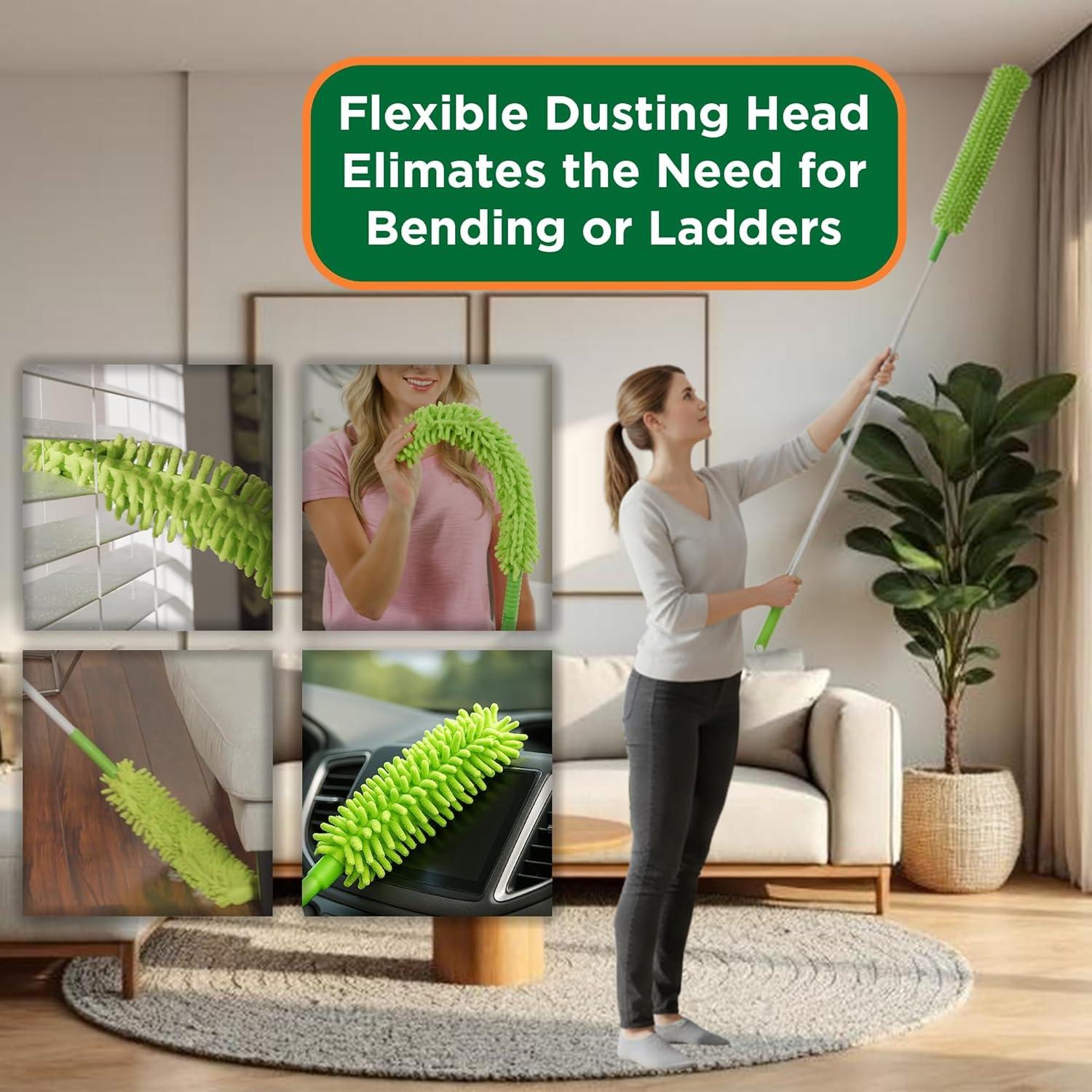 Limpiador de Ventiladores de Techo Blade Maid - Kit con Polo 0.91m