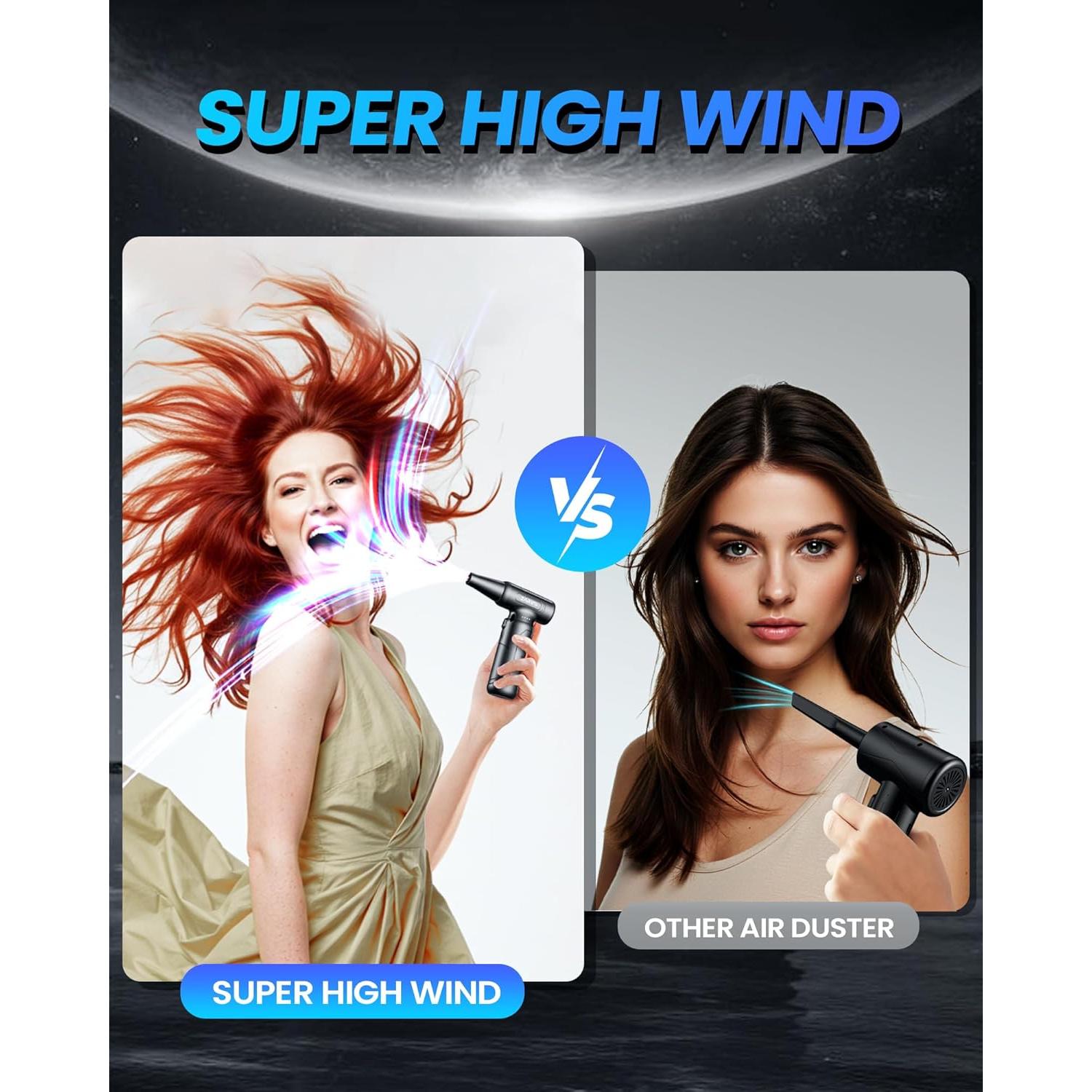 Soplador de Aire Comprimido Eléctrico ZARIMI 33,000 RPM