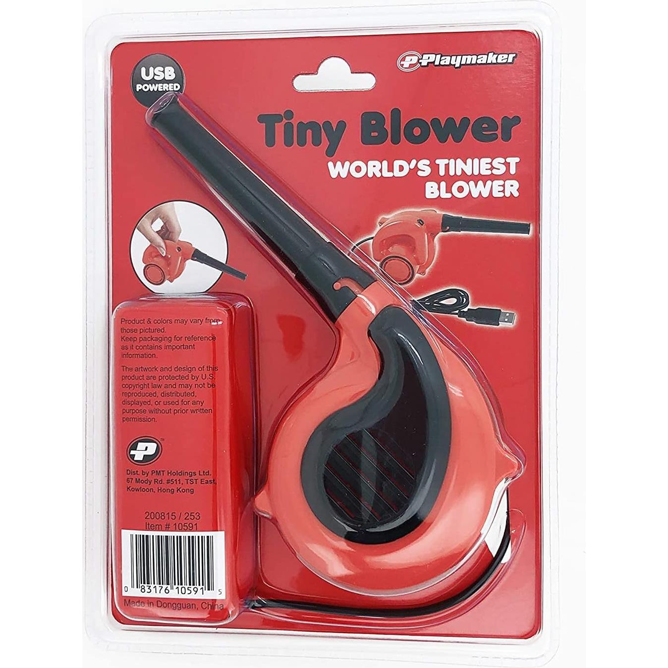 Soplador Pequeño Playmaker USB 15.24 cm - Ideal para Pelusas