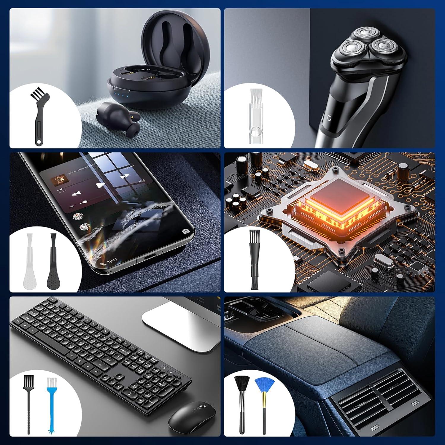 Soplador de Aire Eléctrico XJUGEZ 180000RPM 4 Velocidades Negro