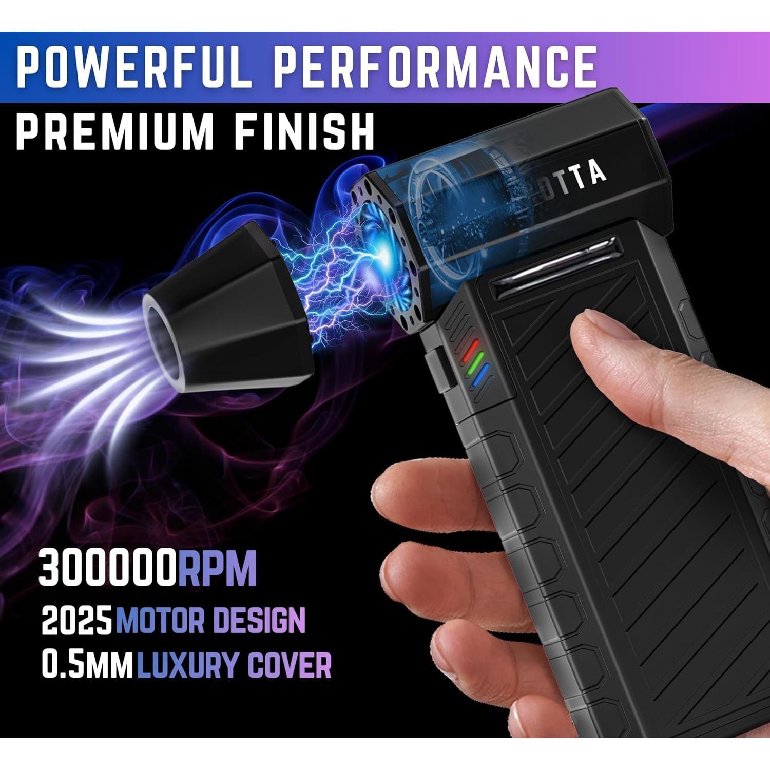 Soplador de Aire Comprimido Eléctrico Aviotta W99 300W