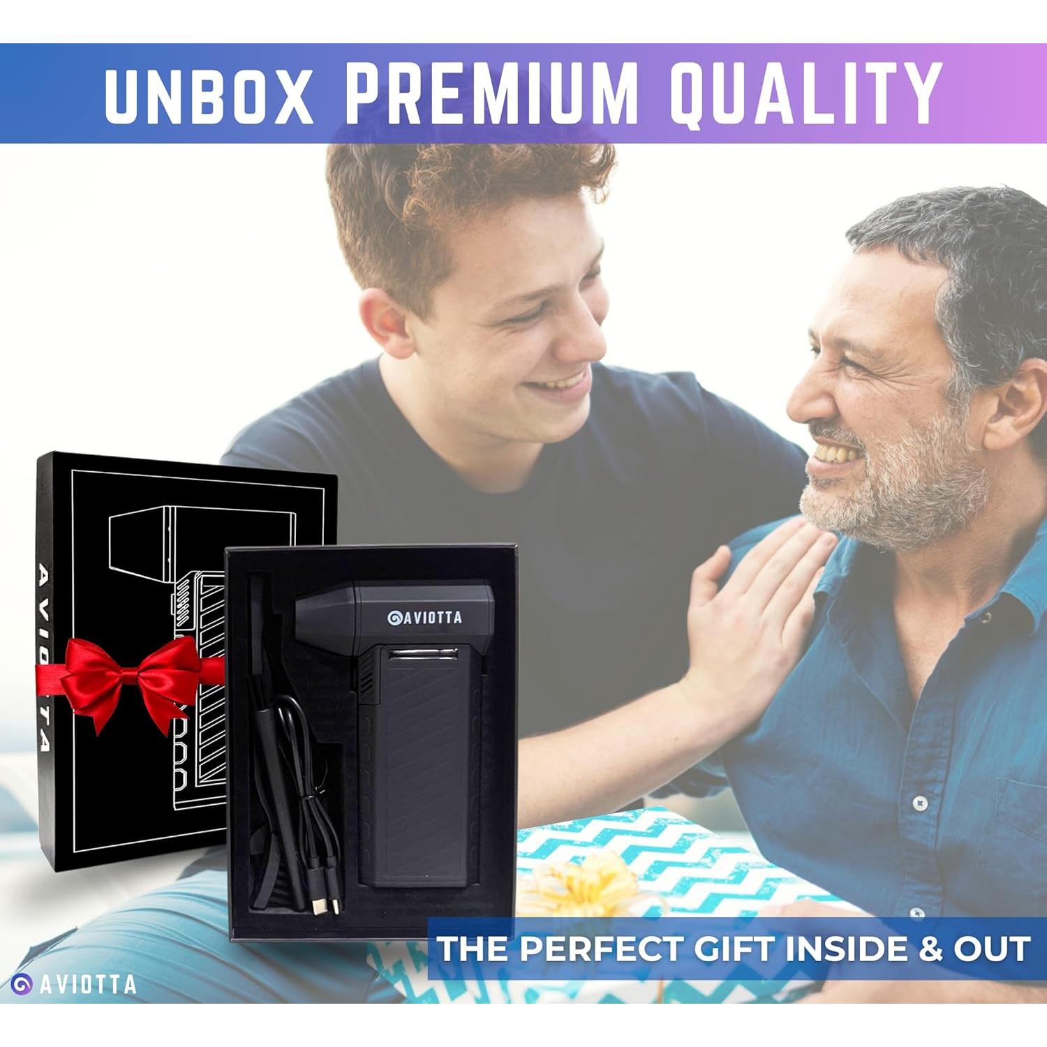 Soplador de Aire Comprimido Eléctrico Aviotta W99 300W