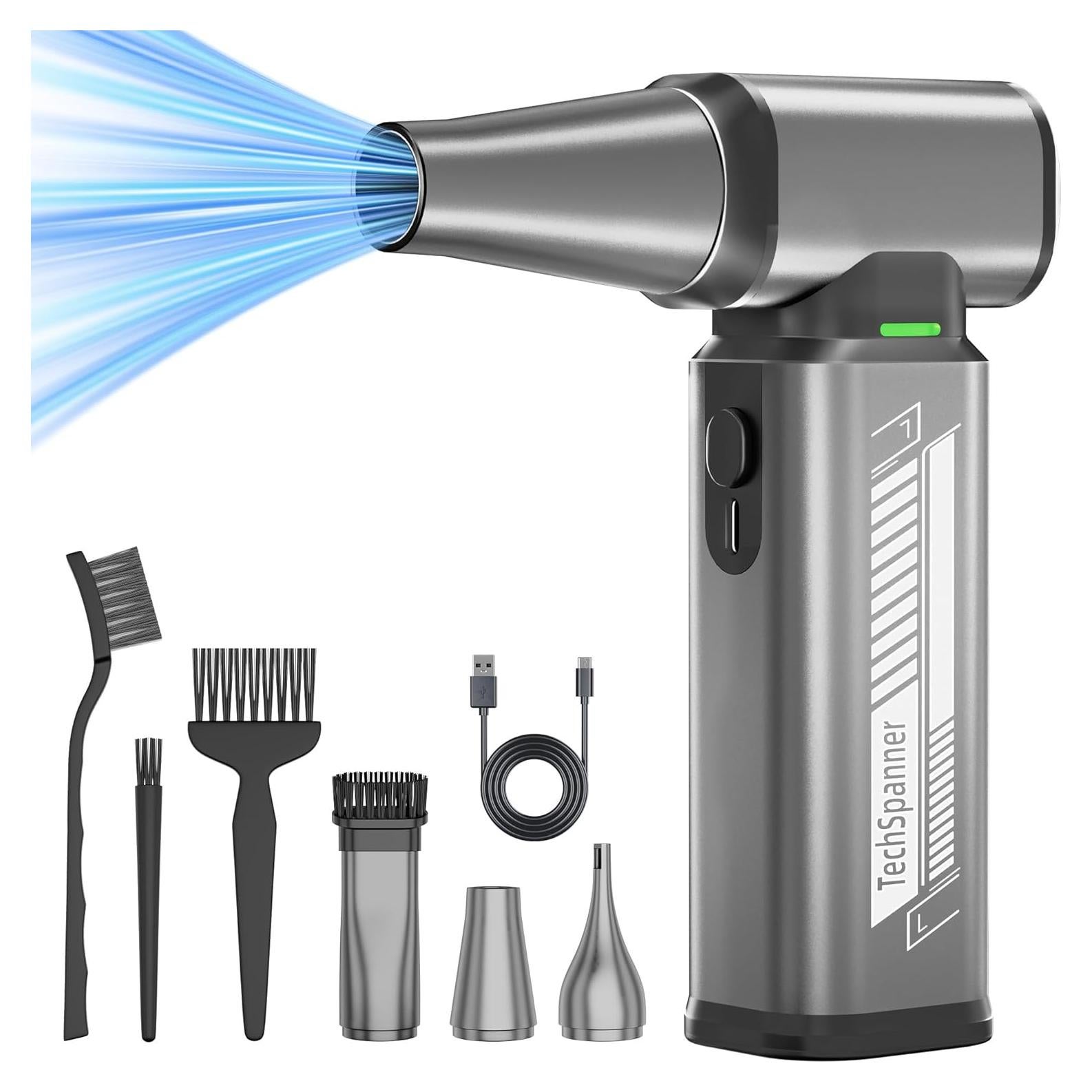 Soplador de Aire Comprimido TechSpanner W17 300000 RPM 3 Velocidades