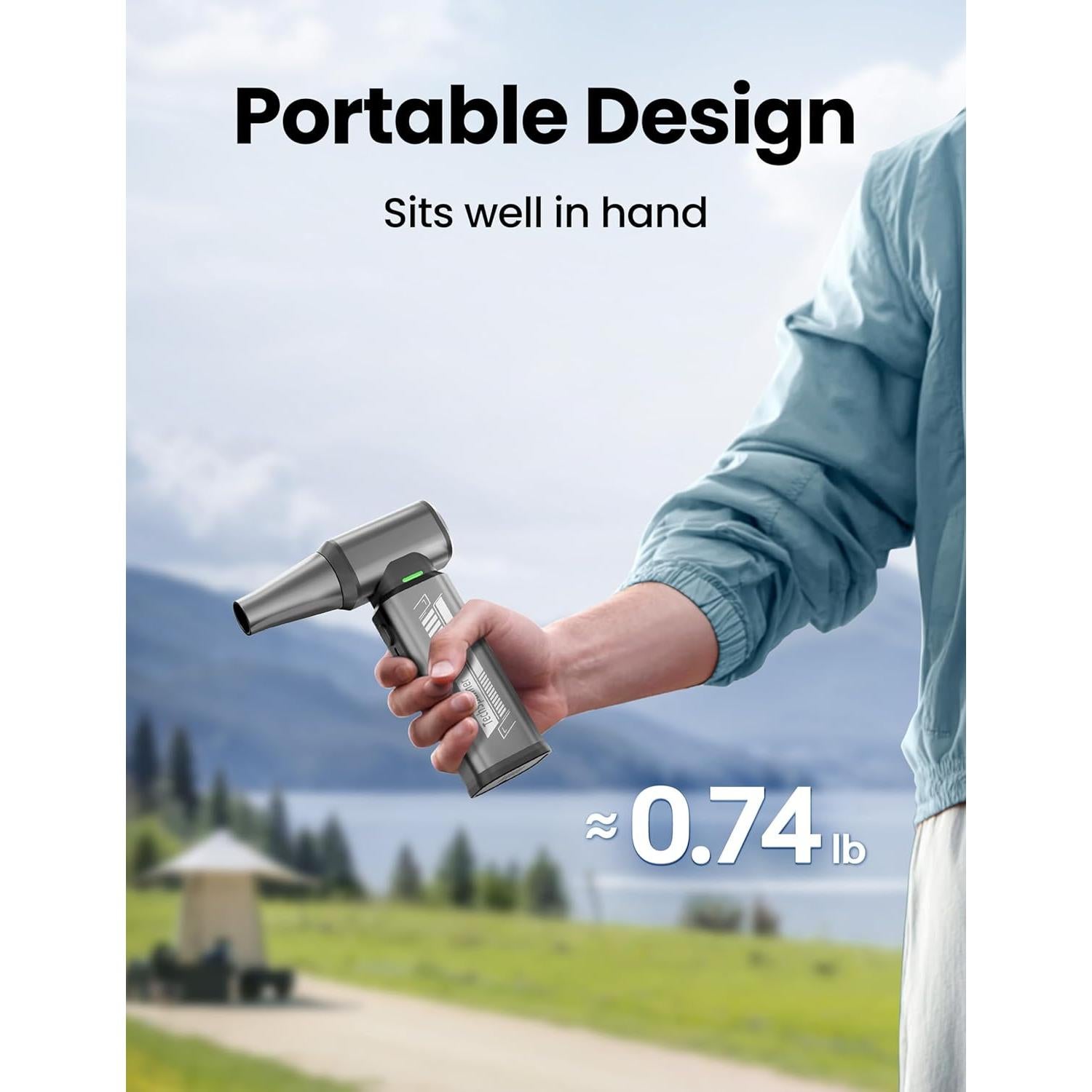 Soplador de Aire Comprimido TechSpanner W17 300000 RPM 3 Velocidades