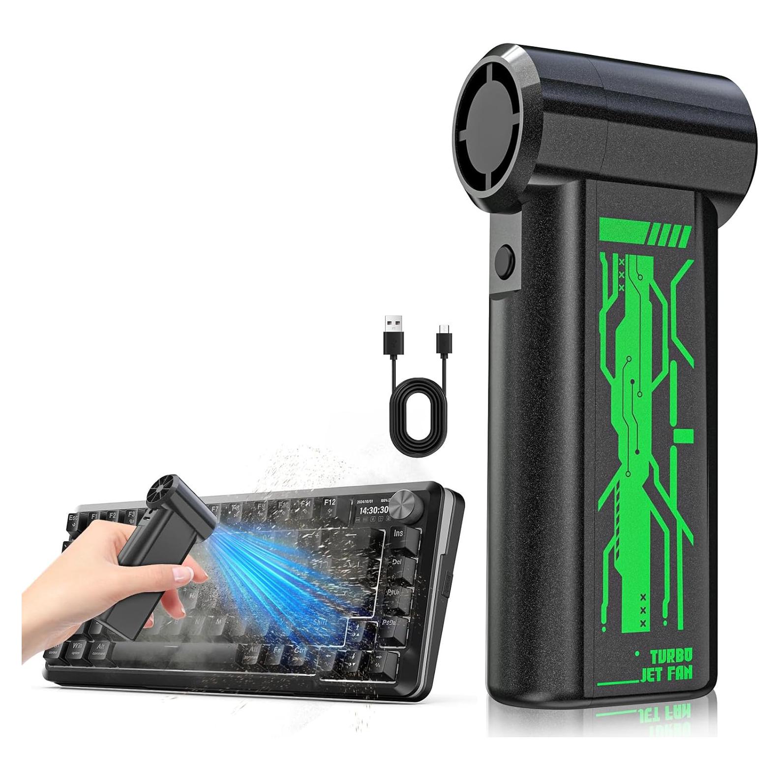 Soplador de Aire Comprimido Hipappy F18 4 Velocidades 241.5g