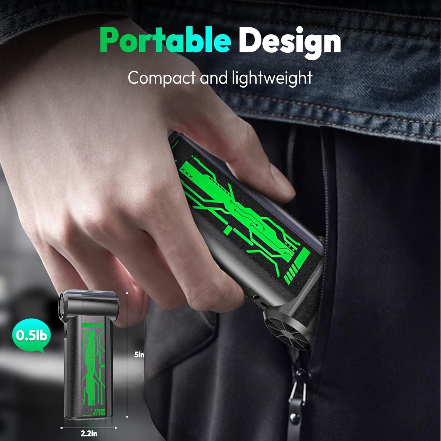 Soplador de Aire Comprimido Hipappy F18 4 Velocidades 241.5g