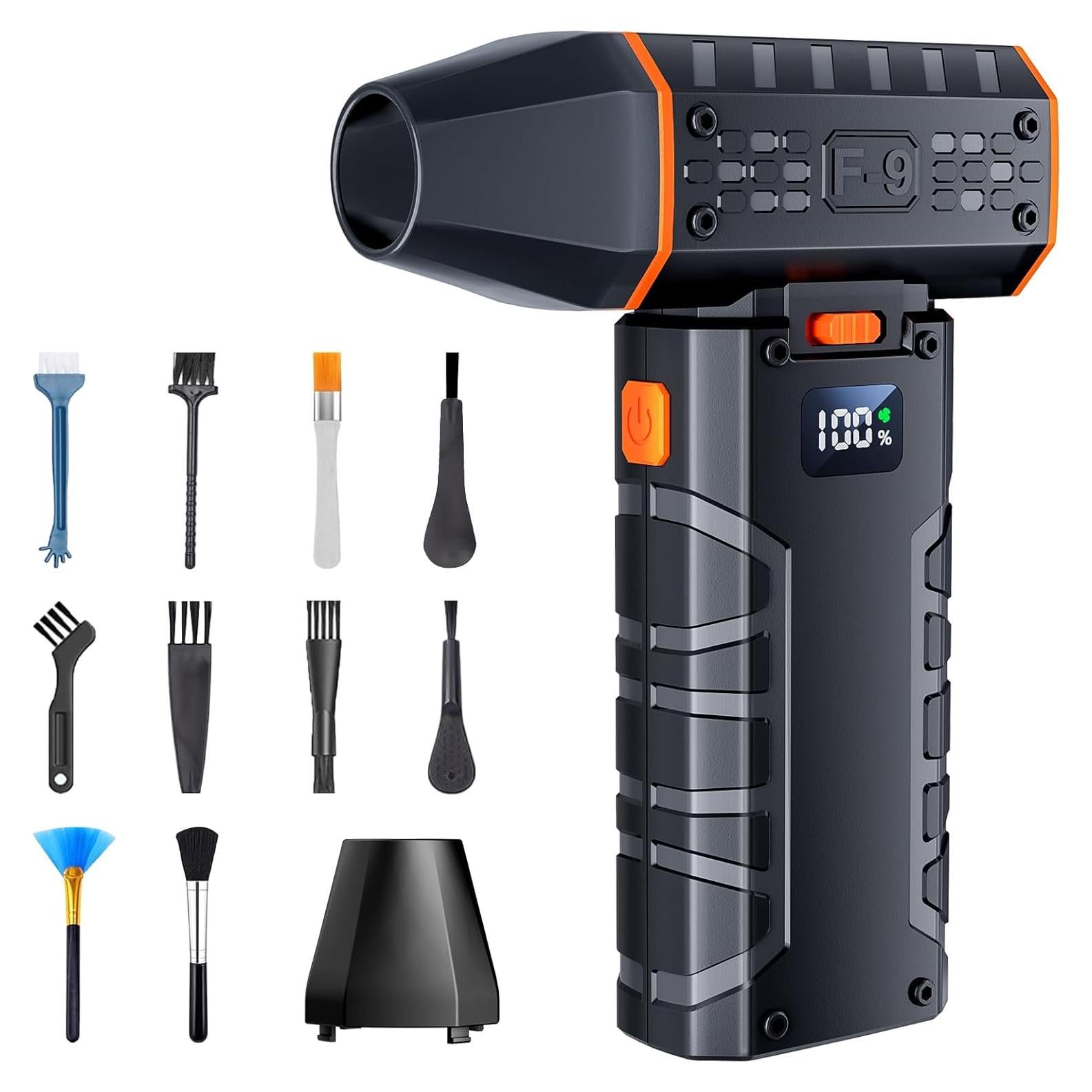 Soplador de Aire Comprimido NTEEWAHY F-9 130,000 RPM Recargable