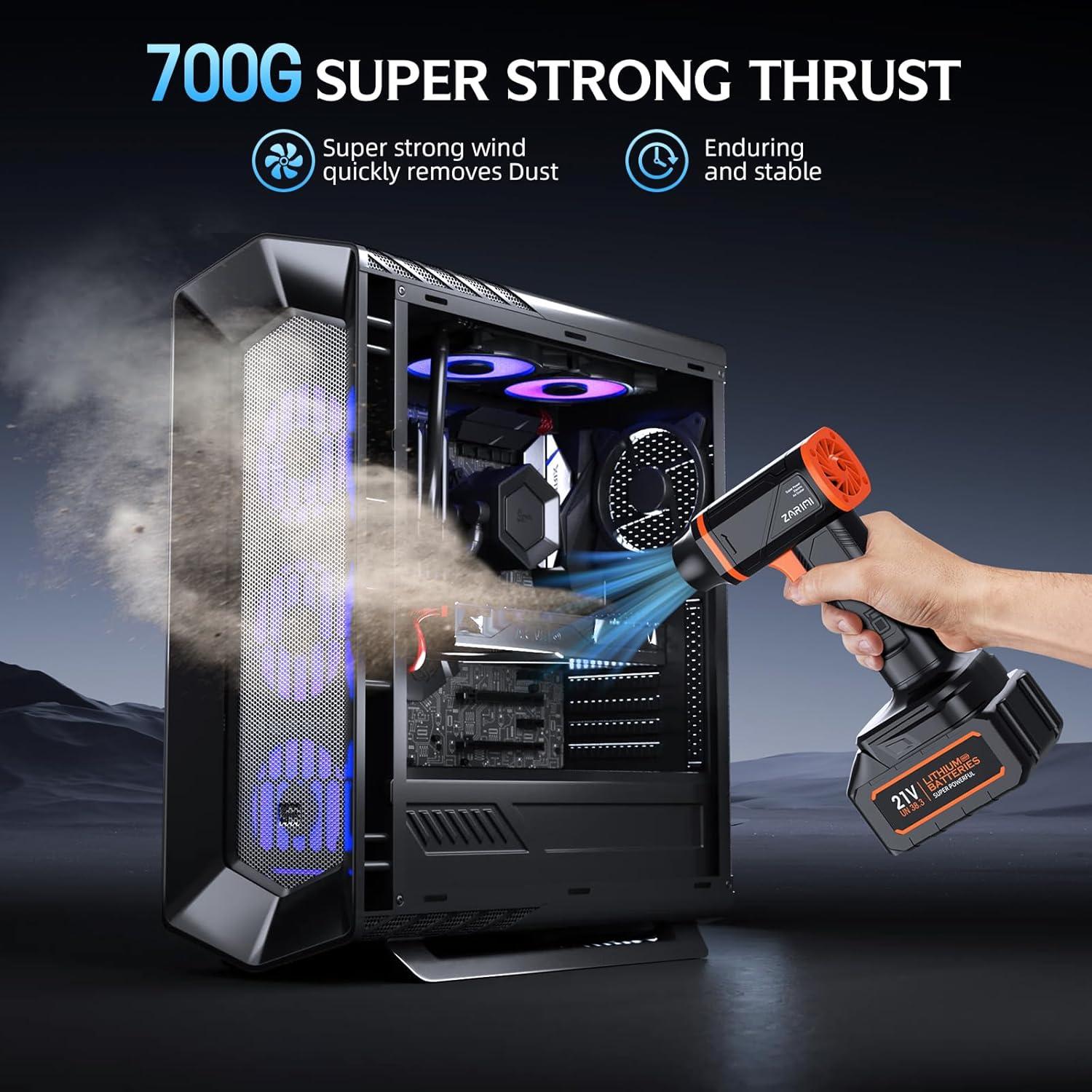 Soplador de Aire Comprimido Eléctrico ZARIMI A333 33,000 RPM