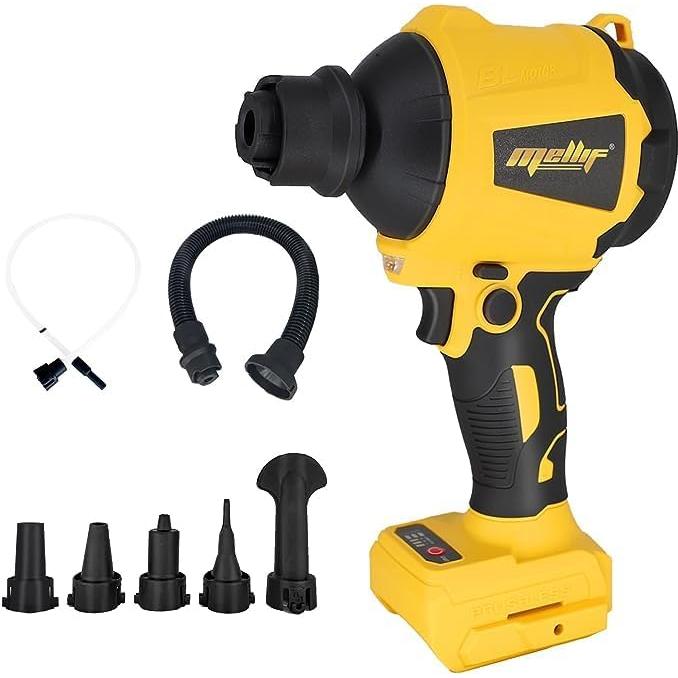 Soplador de Aire Inalámbrico Mellif 20V MAX 50,000 RPM Luz LED