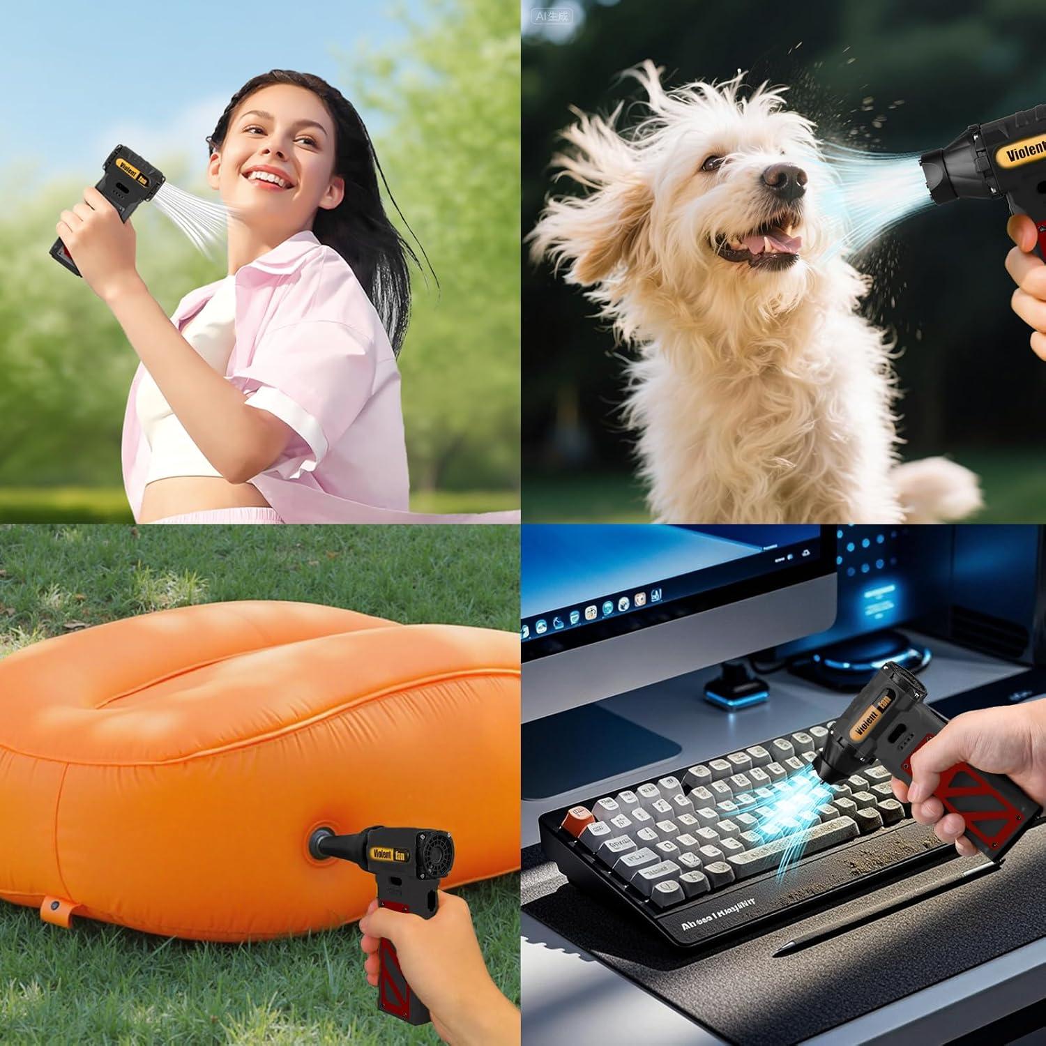 Soplador de Aire Comprimido VMEECARL 150000RPM Inalámbrico