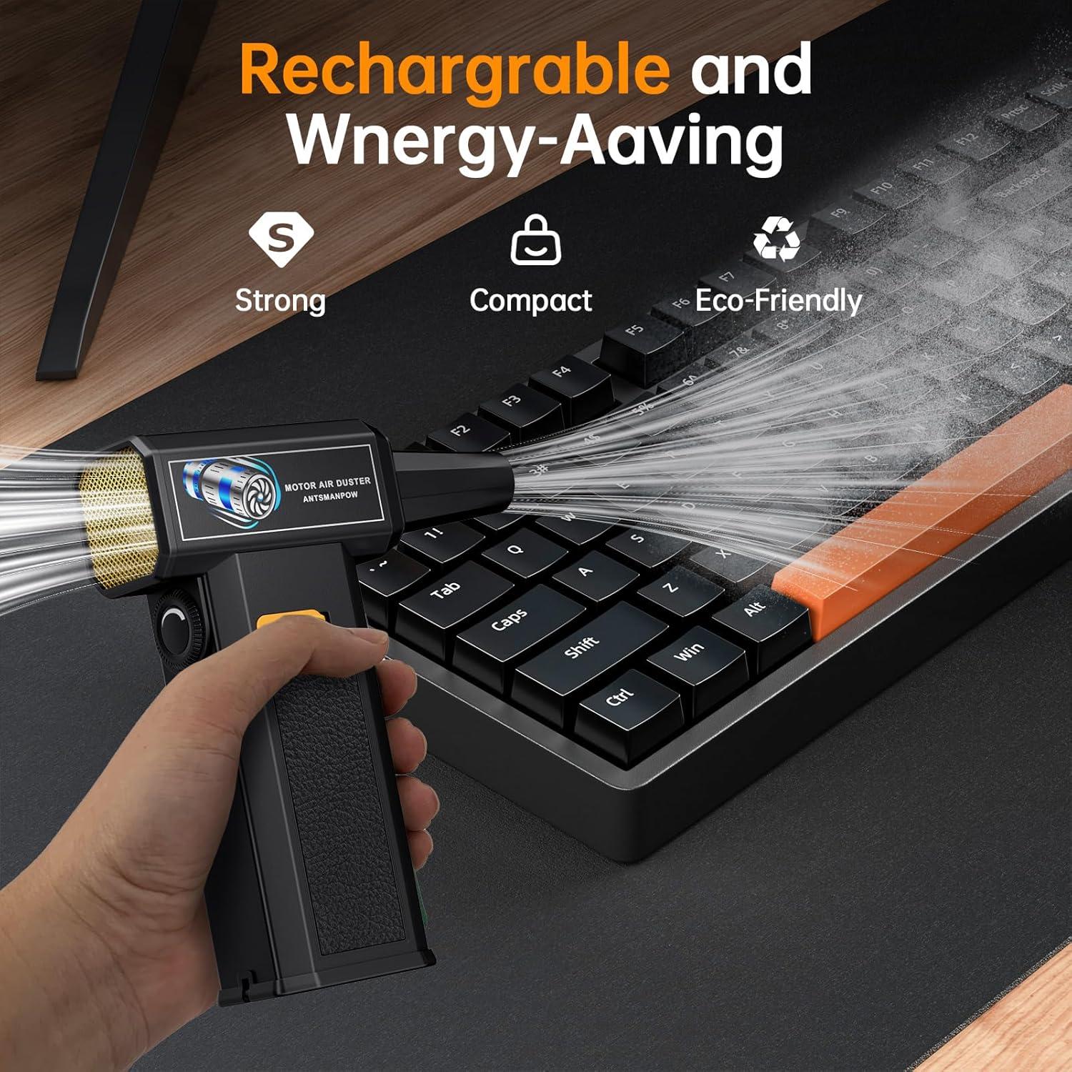 Soplador de Aire Eléctrico ANTSPAW 150000 RPM Inalámbrico