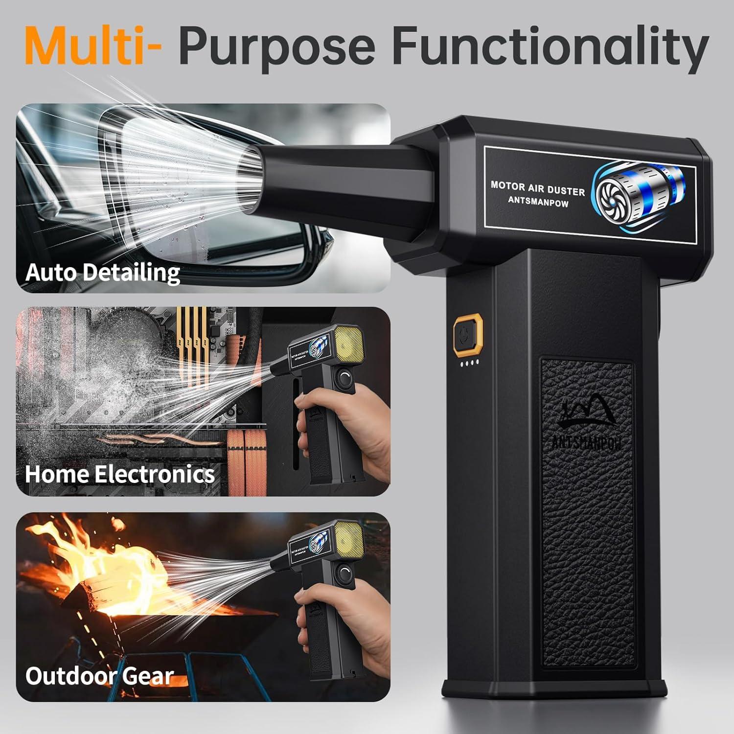 Soplador de Aire Eléctrico ANTSPAW 150000 RPM Inalámbrico