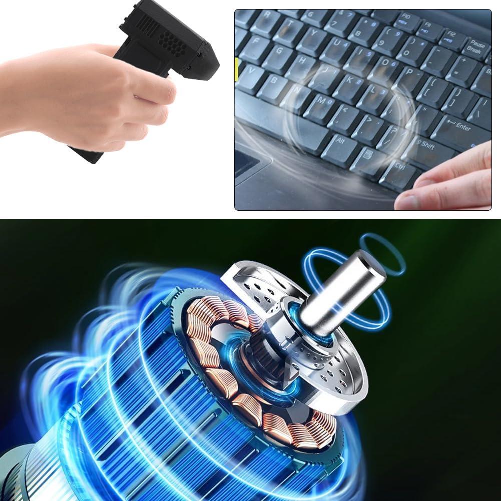 Soplador de Aire Eléctrico Tiiyee 300000RPM Recargable 16000mAh