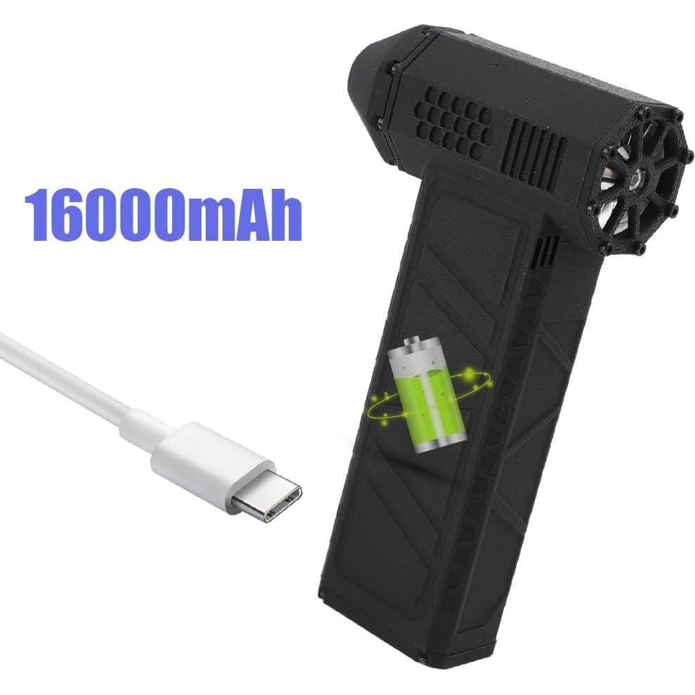 Soplador de Aire Eléctrico Tiiyee 300000RPM Recargable 16000mAh