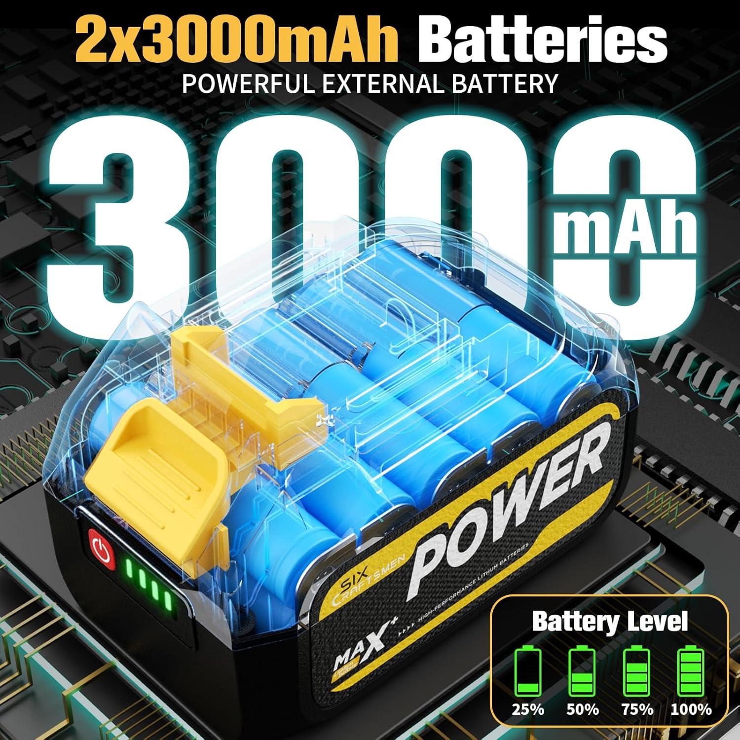 Soplador de Aire Comprimido 215W SIX CRAFTSMEN 180000 RPM