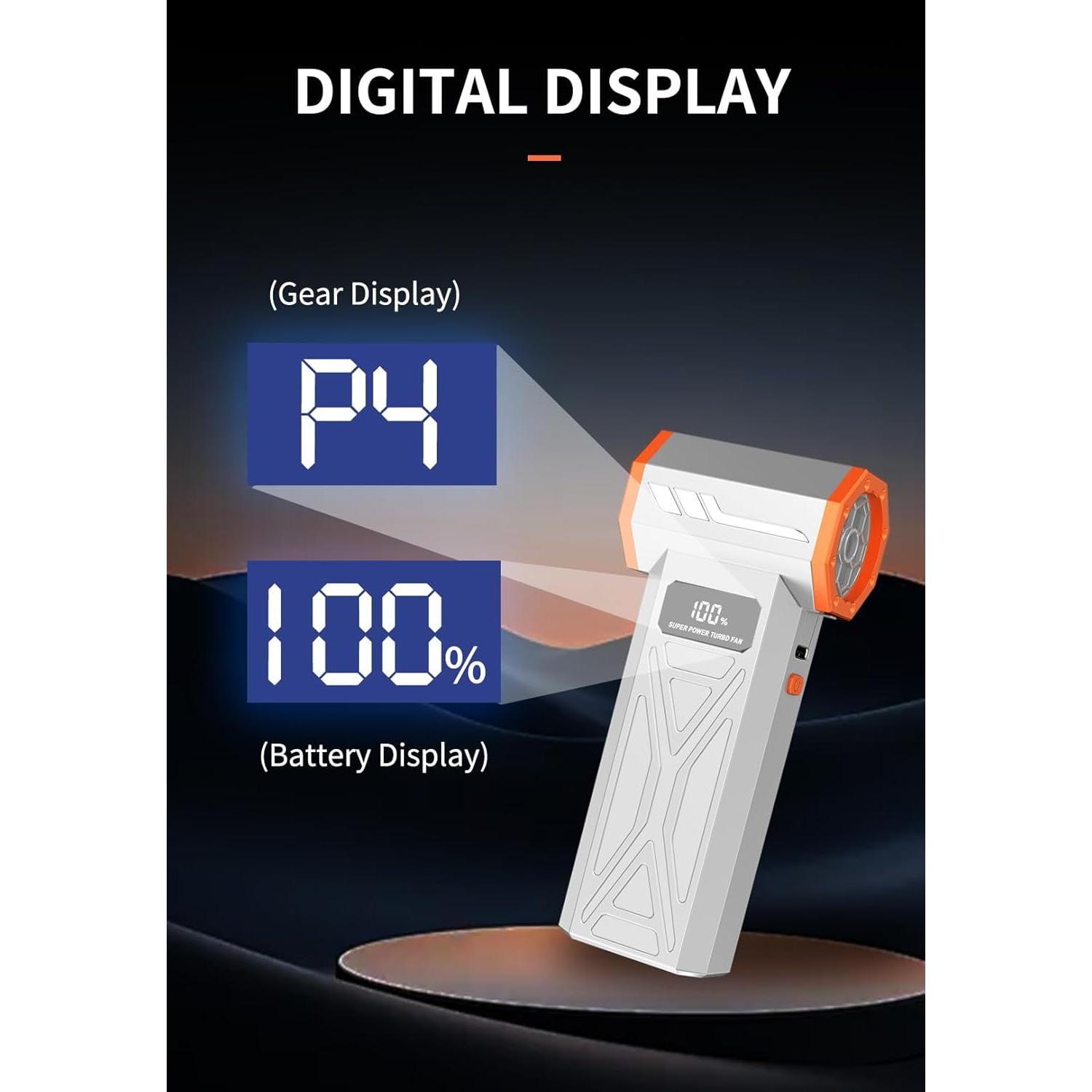 Soplador de Aire Eléctrico Aicevoos AS-S50 130000 RPM Gris