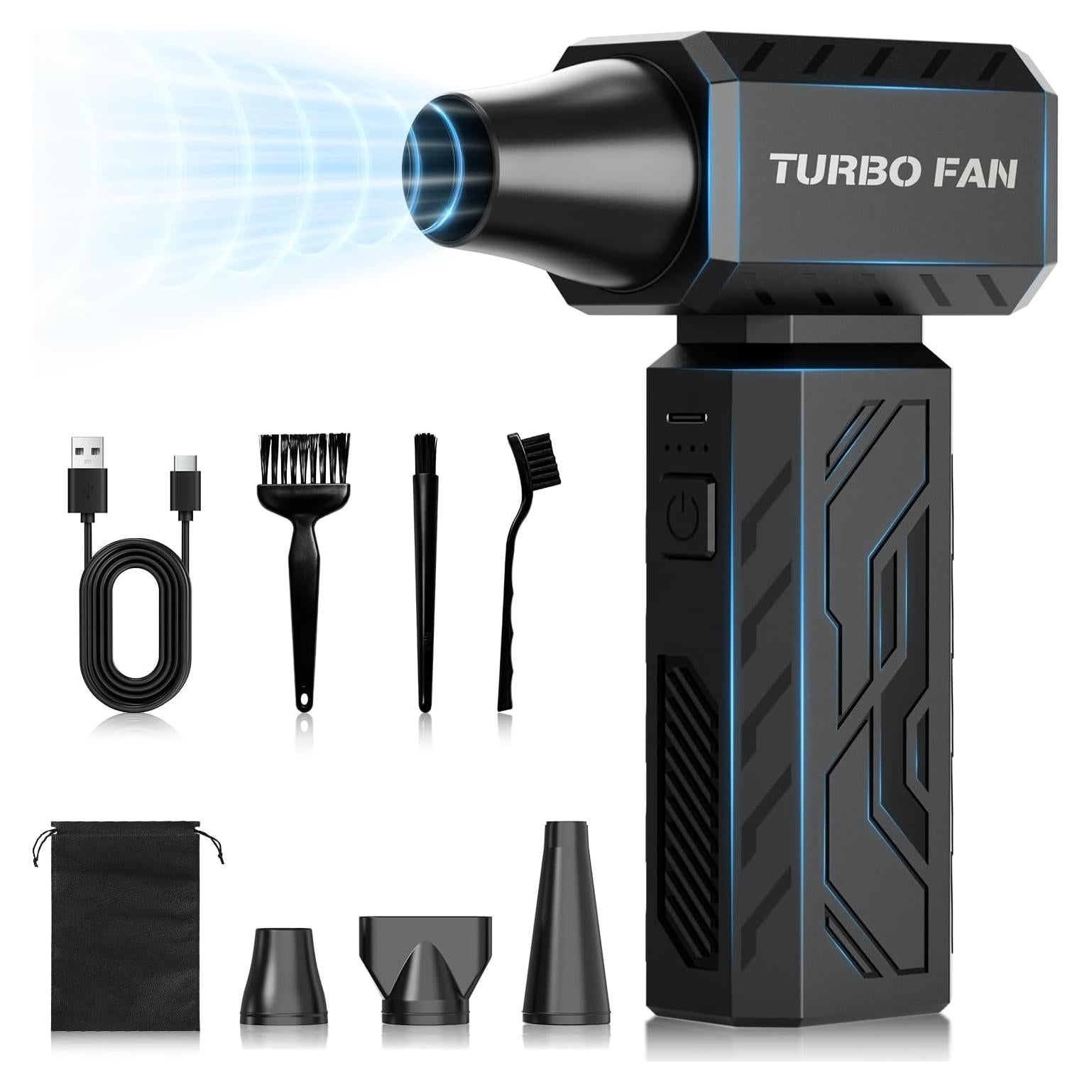 Soplador de Aire Comprimido TOOLBOOX CY02 390000RPM Inalámbrico