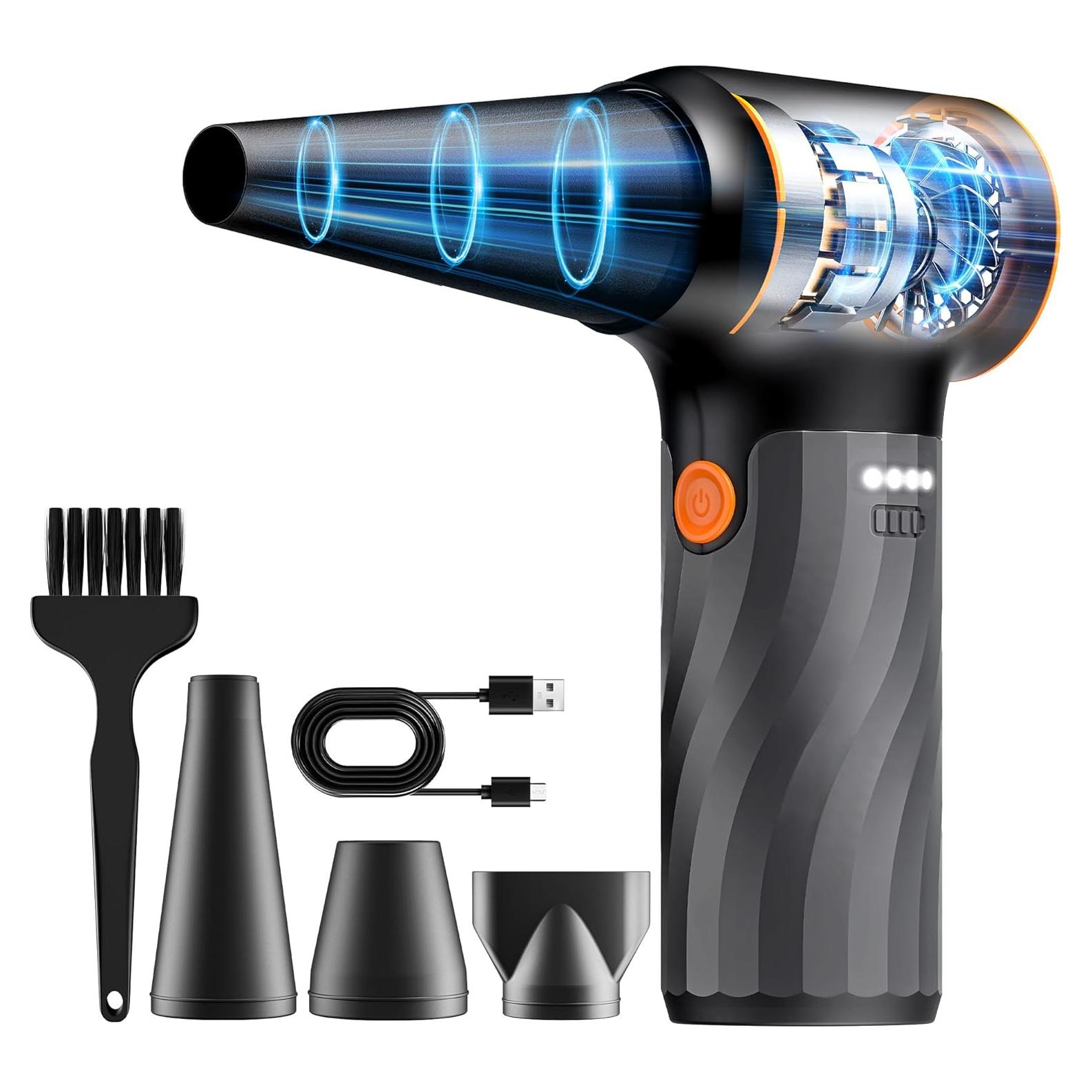 Soplador de Aire Comprimido BVOPLME 260000 RPM Inalámbrico