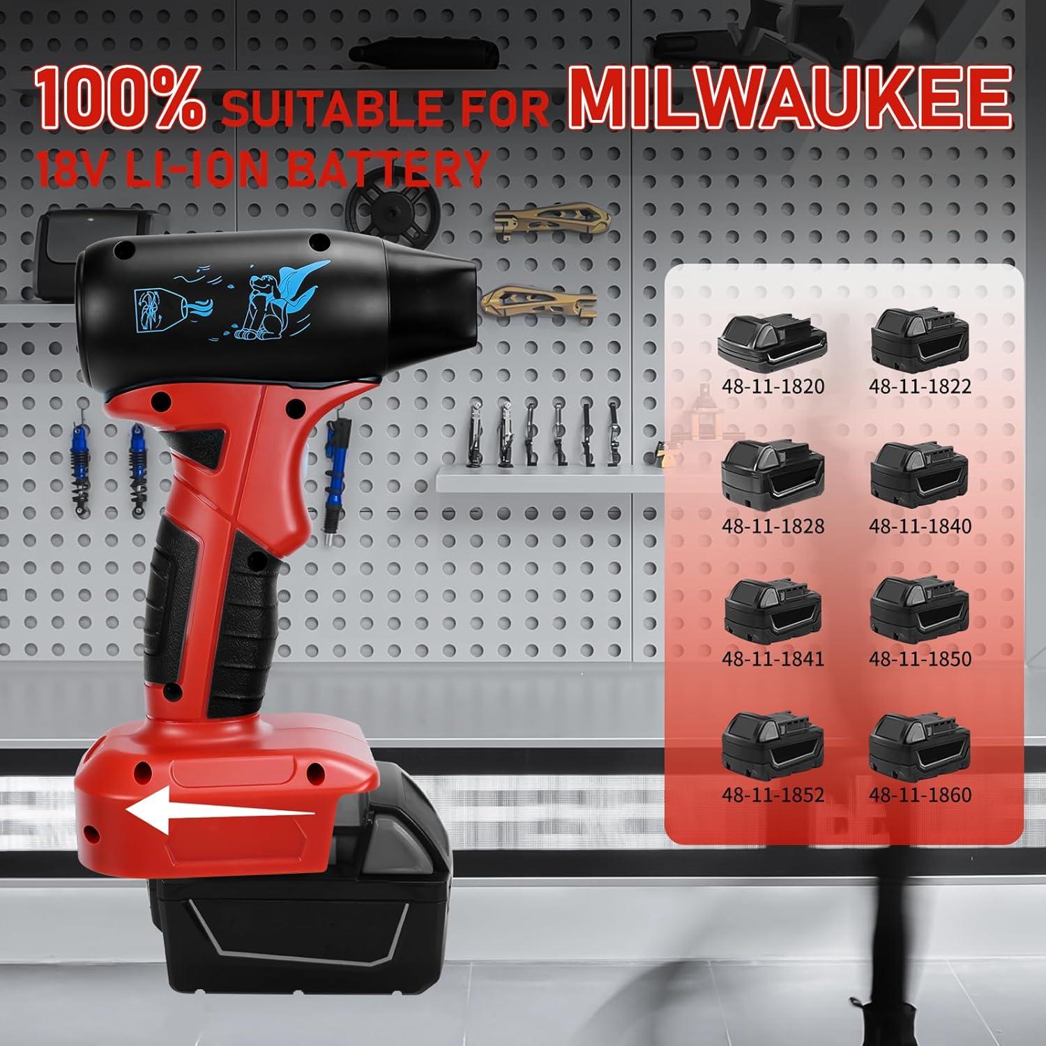 Soplador Mini Jet Inalámbrico RexLeLXB 18V 130000RPM 4 Velocidades