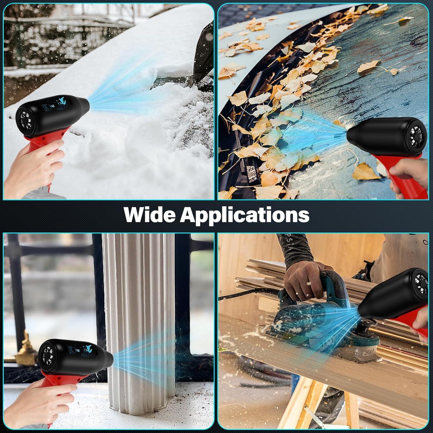 Soplador de Aire Mini ASUNT 12V-VFAN 3 Velocidades 130000 RPM