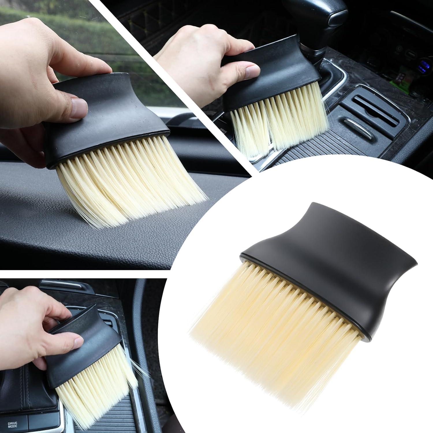 4 Cepillos de Polvo para Interior Automotriz QfwdfcTrenz