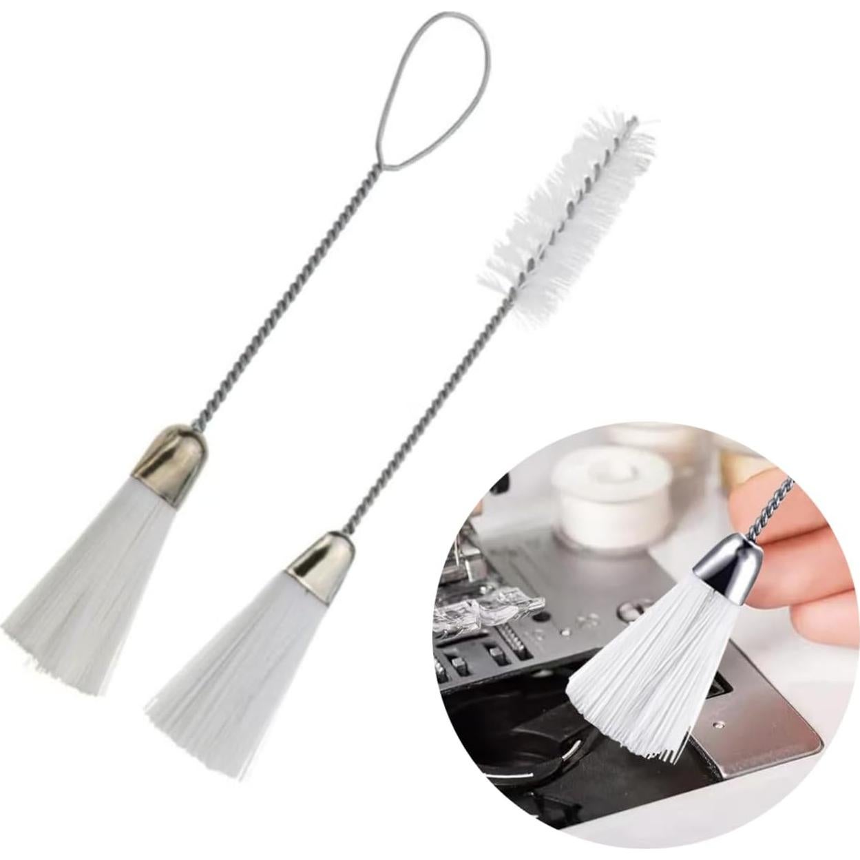 Paquete de 2 Cepillos de Limpieza Doble Extremo KUJOBUY