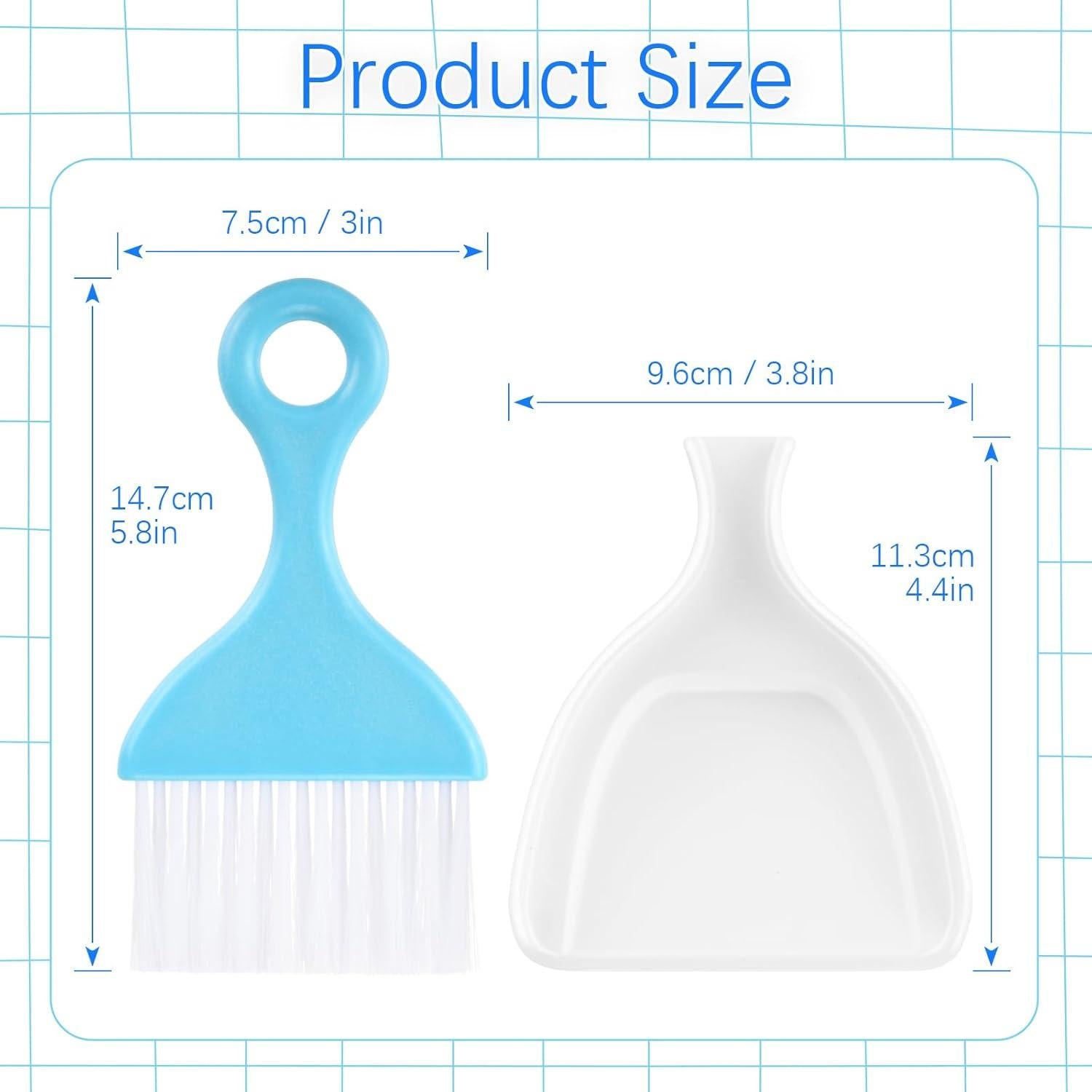 Juego de 3 Piezas Mini Escoba y Recogedor Easecos