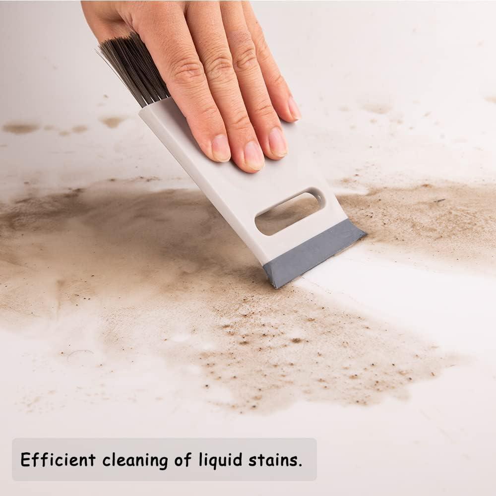 Juego Mini Escoba y Recogedor CHANHOO - Gris, 3 en 1