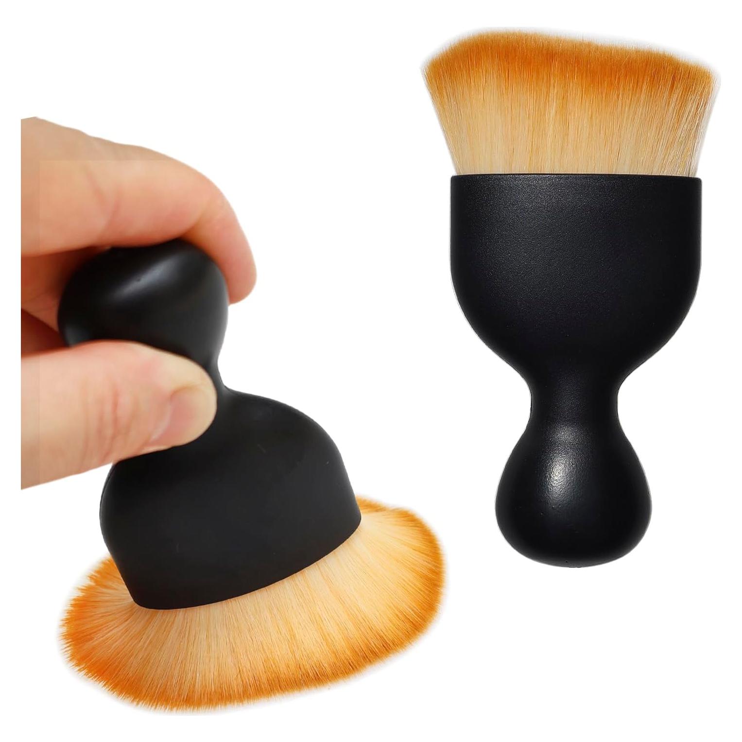 Paquete de 2 Cepillos Suaves BAIDOON para Detallar Auto