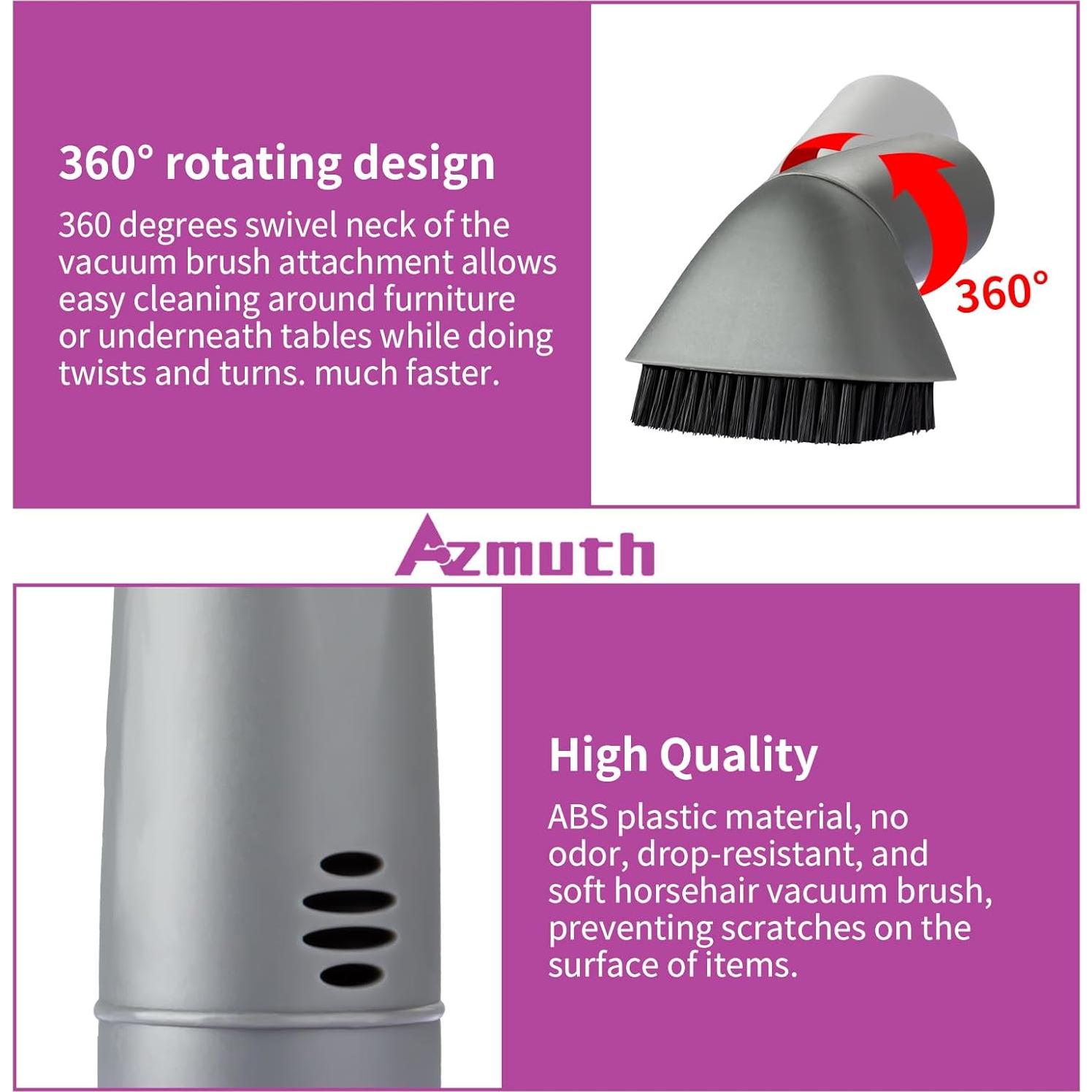 Paquete de 2 repuestos Shark: cepillo y herramienta de hendidura