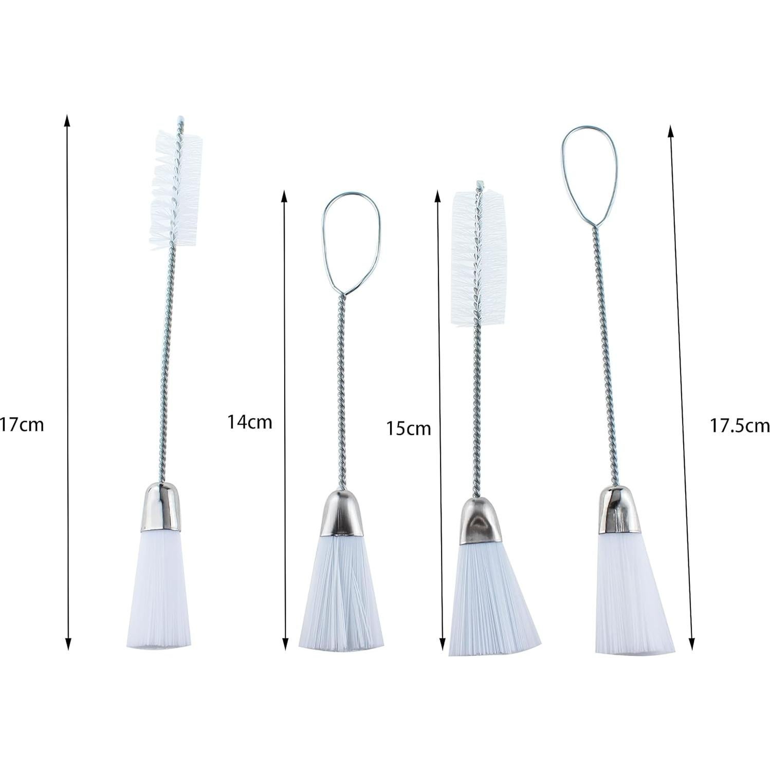 Cepillos de Limpieza TAODAN 4PCS Nylon Doble Punta 14.5-17.5cm