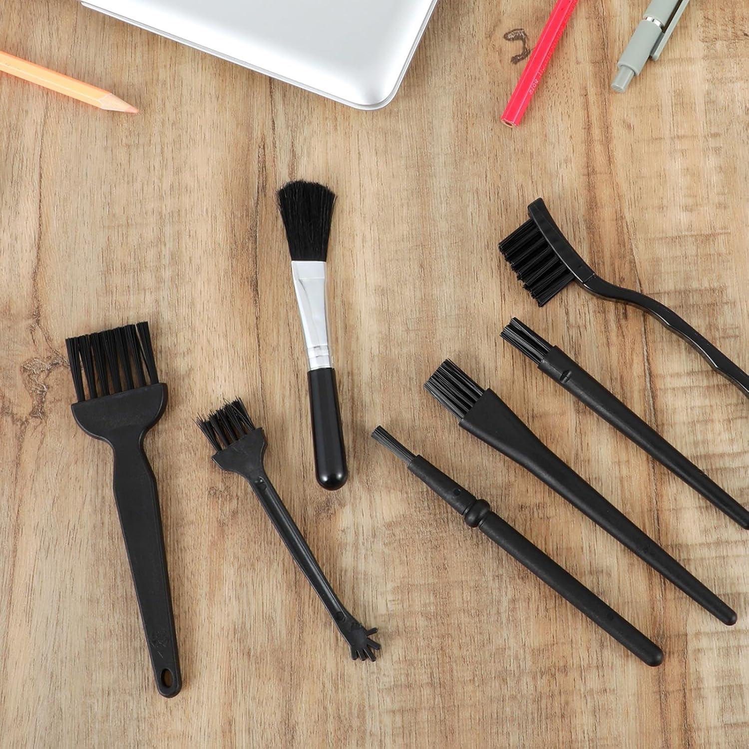 Kit de 8 Cepillos de Limpieza Antiestáticos Abeillo para Teclados