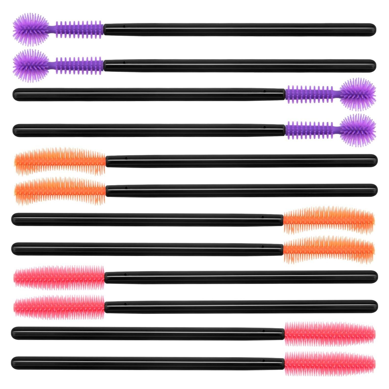 12 Cepillos de Silicona para Limpieza de Grietas Lekgavd