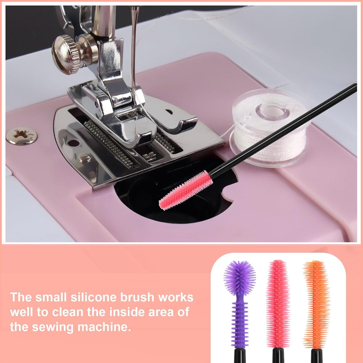 12 Cepillos de Silicona para Limpieza de Grietas Lekgavd