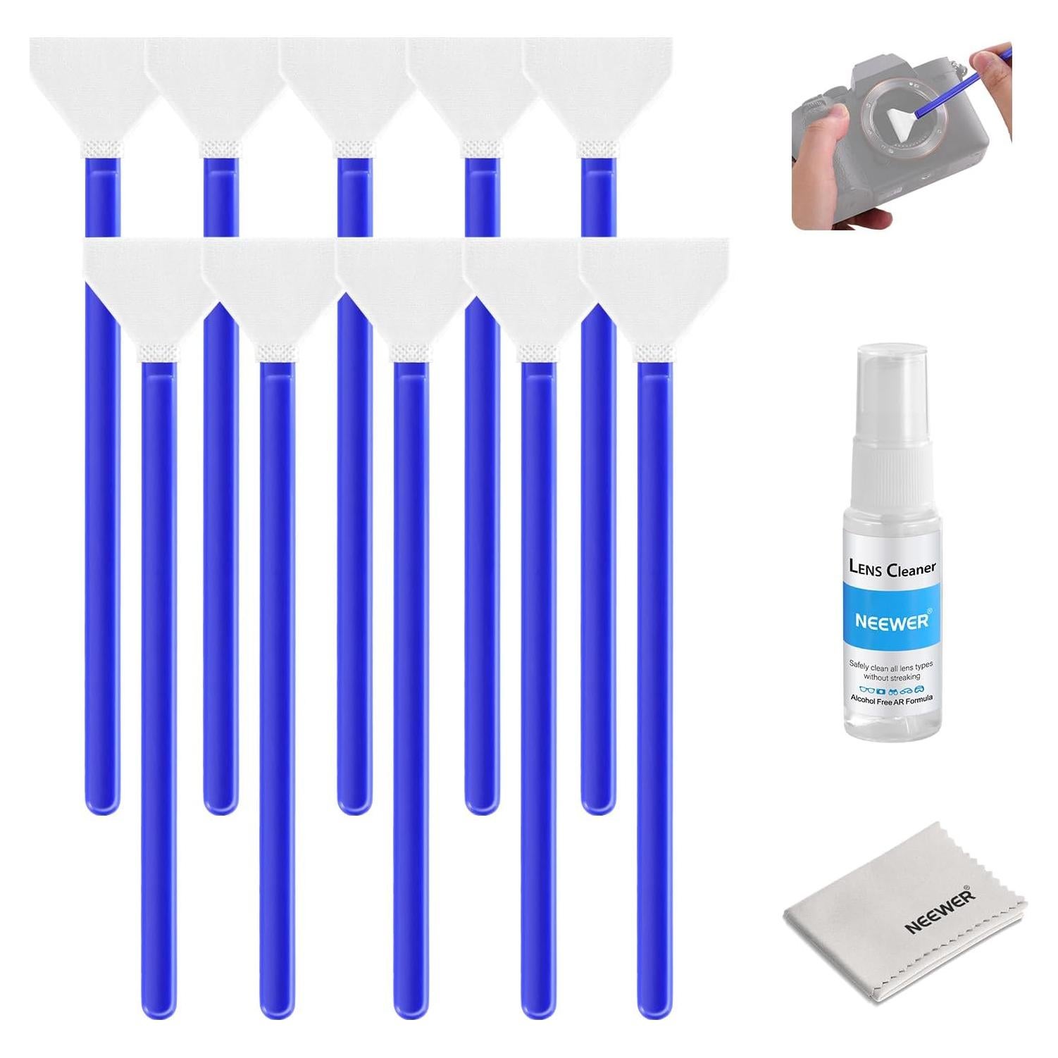 Kit de Limpieza de Lentes NEEWER 12 en 1 para Cámaras DSLR
