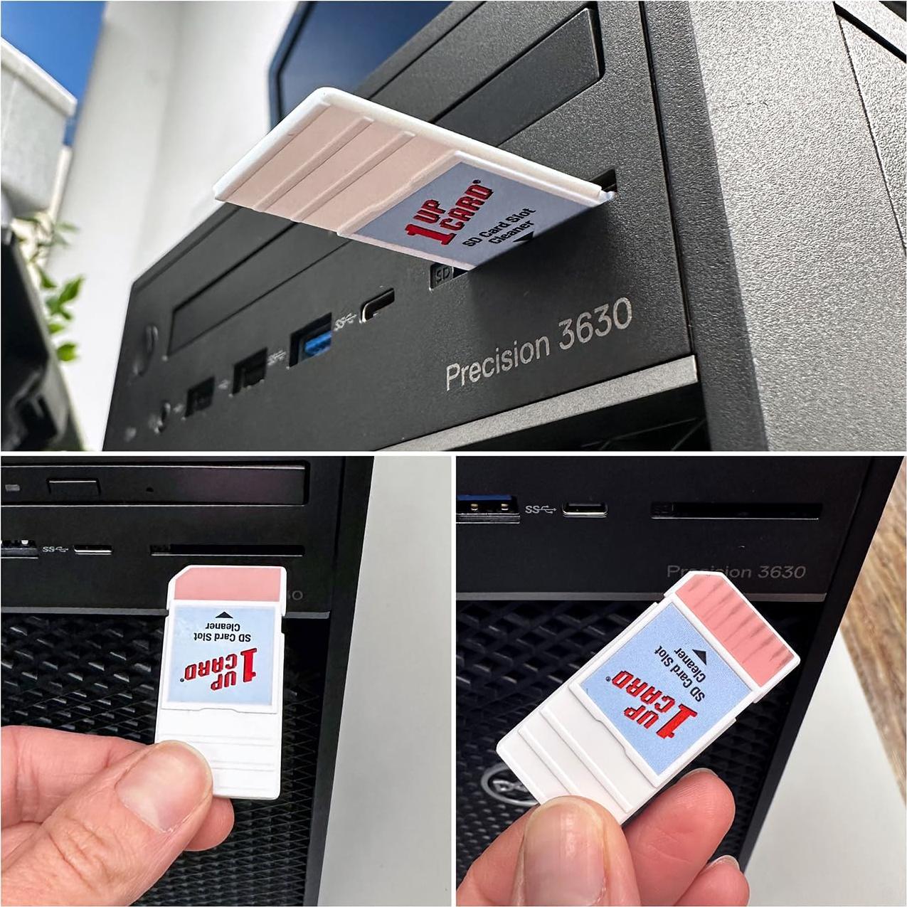 Limpiador de ranura para tarjeta SD 1UPcard - Paquete de 4