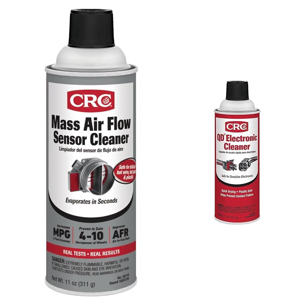 Limpiador de Sensor de Flujo de Aire Masivo CRC 05110 311 g / Limpiador Electrónico QD CRC 311 g