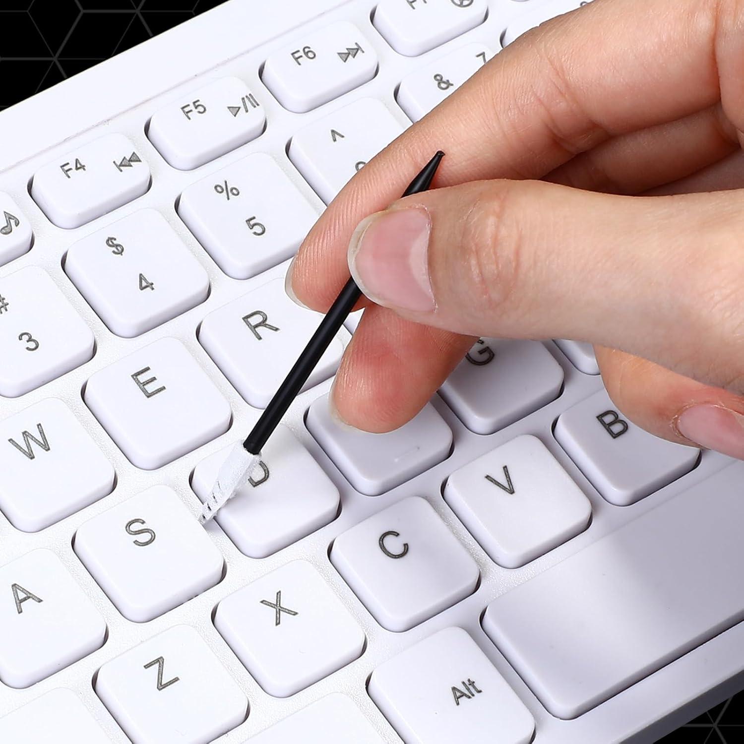 Outus 200 Palitos de Esponja para Limpieza 6.5 cm Negro