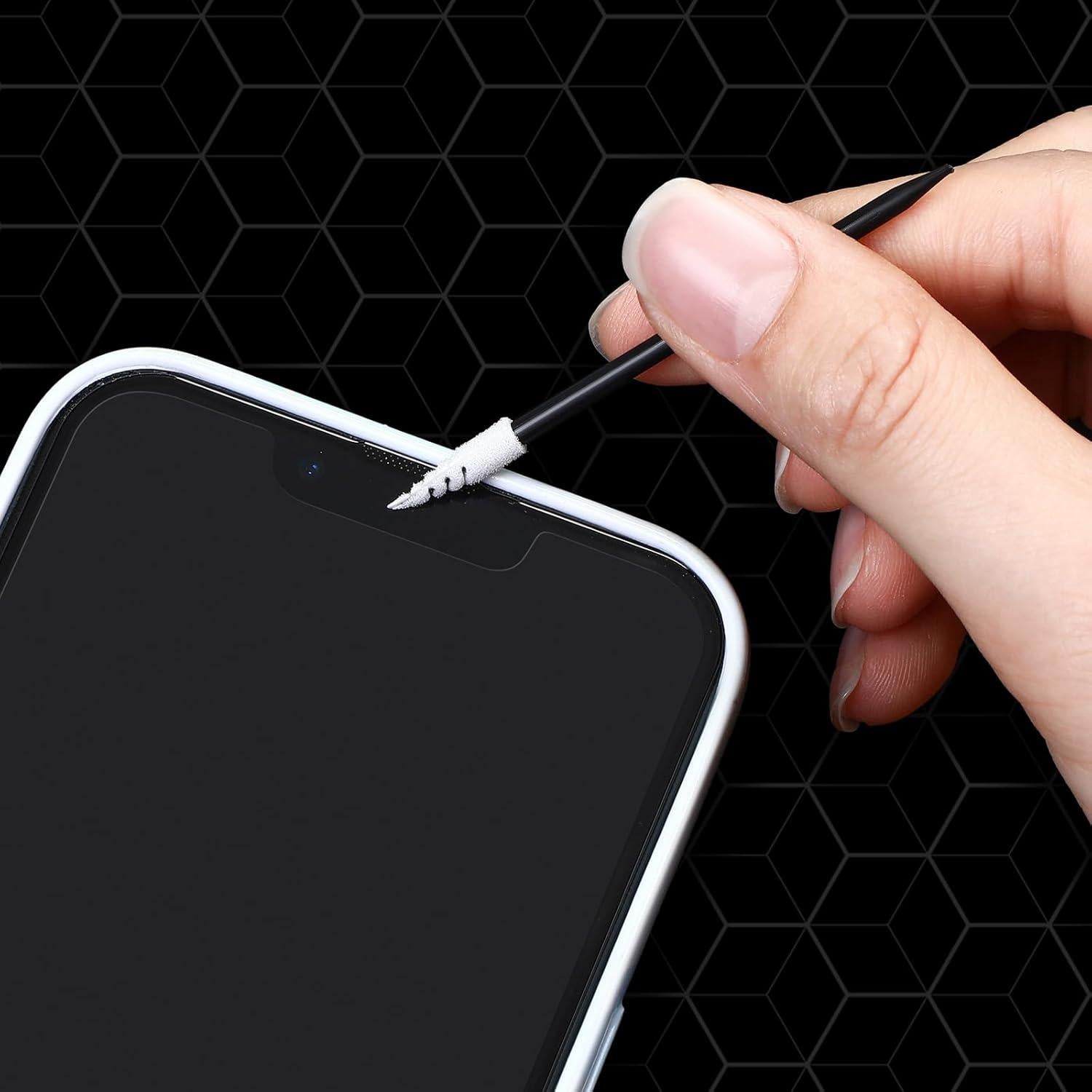 Outus 200 Palitos de Esponja para Limpieza 6.5 cm Negro