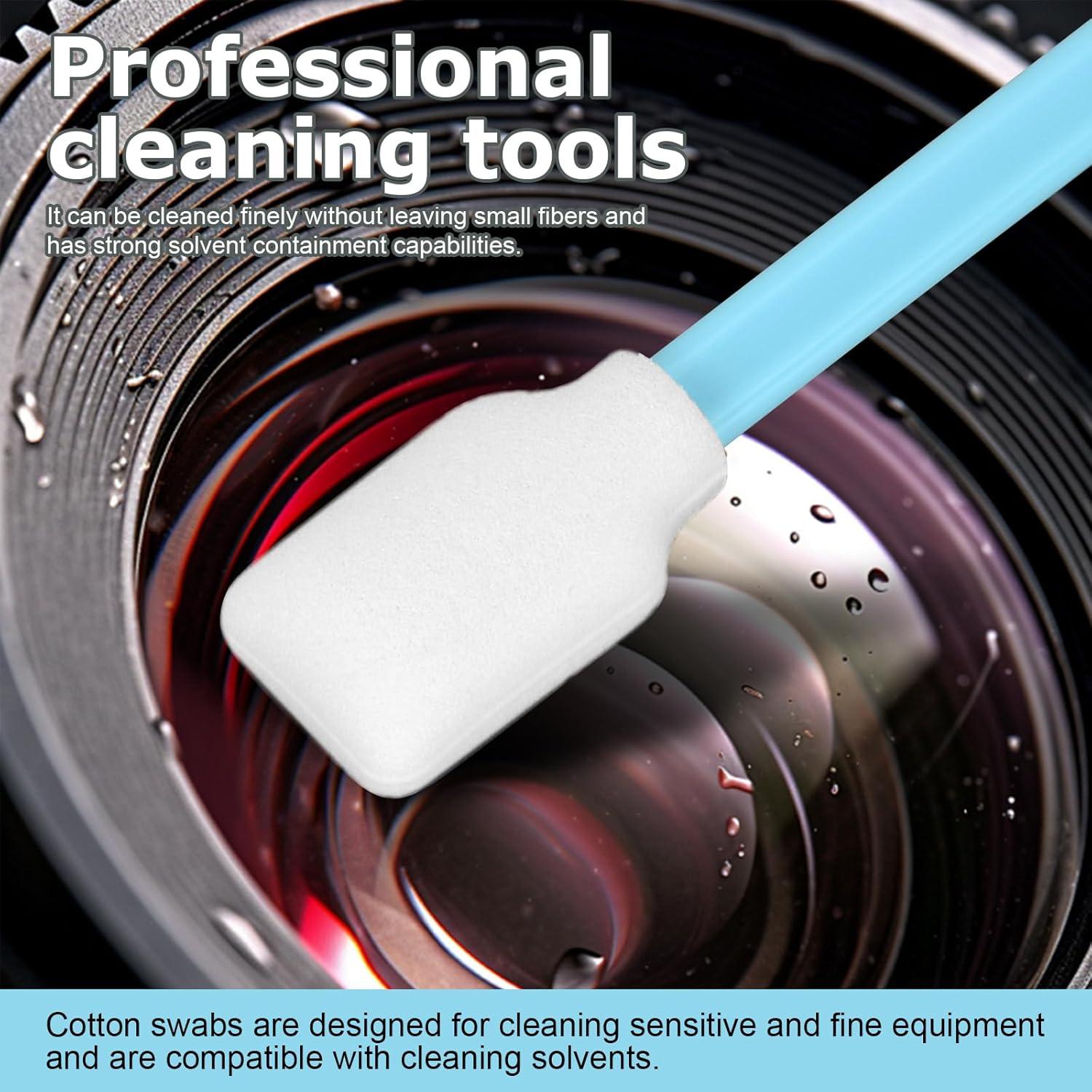 Hisopos de limpieza de espuma MIOGREN 200 unidades 128mm