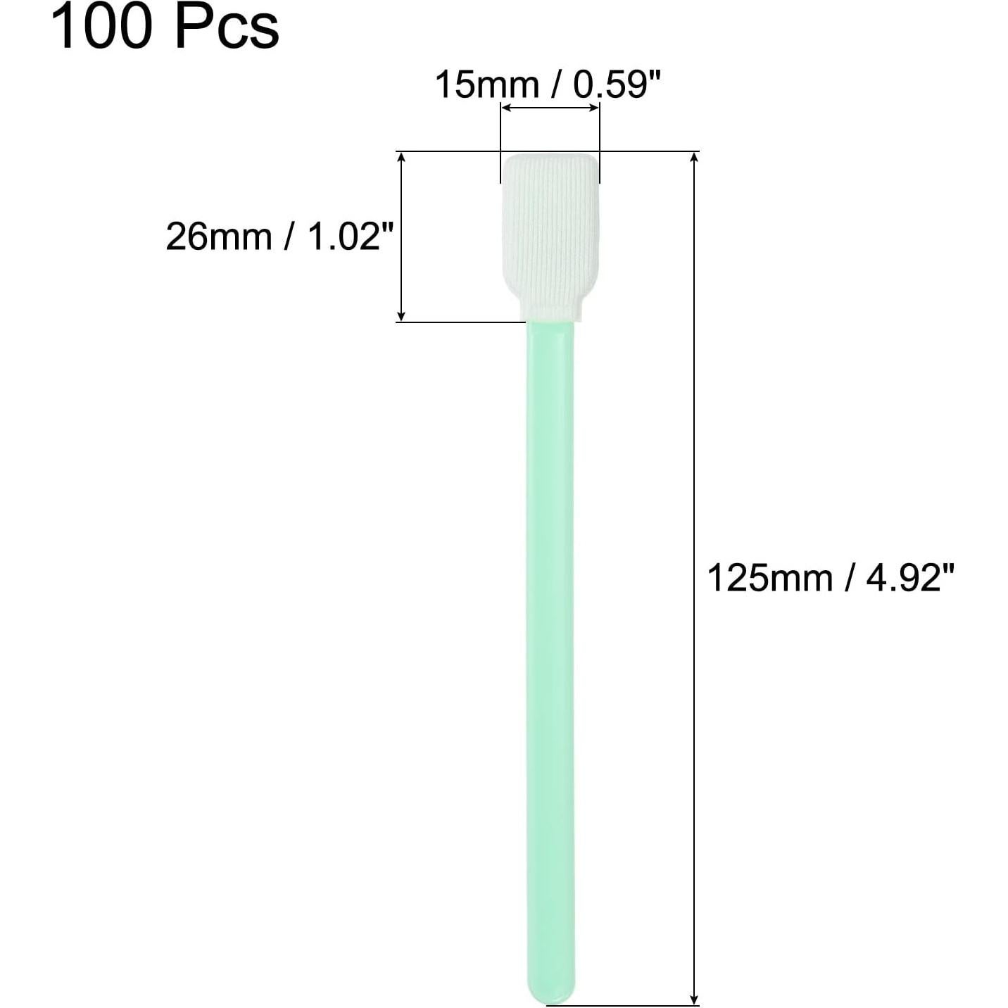 Palitos de Limpieza PATIKIL 12.5 cm Poliester 100 Piezas