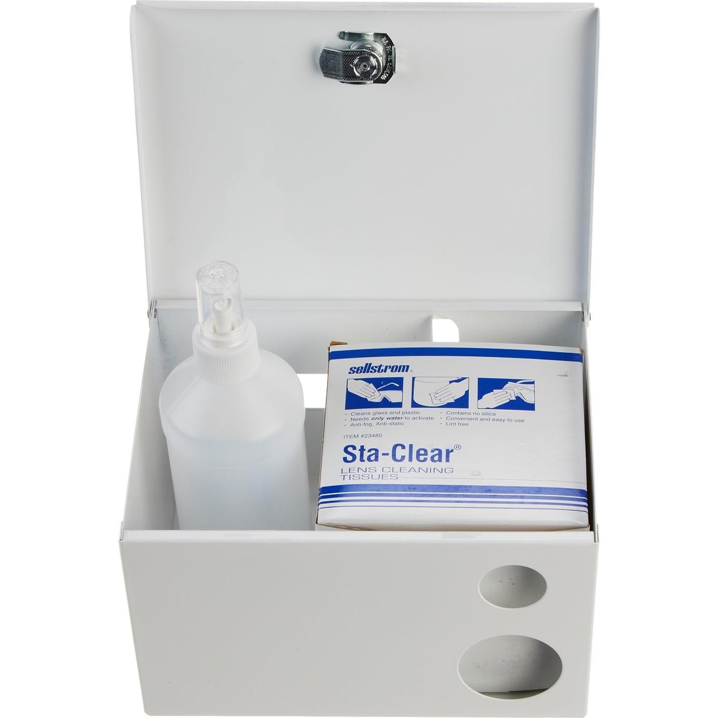 Kit de Limpieza de Lentes Sellstrom con Pañuelos y Spray