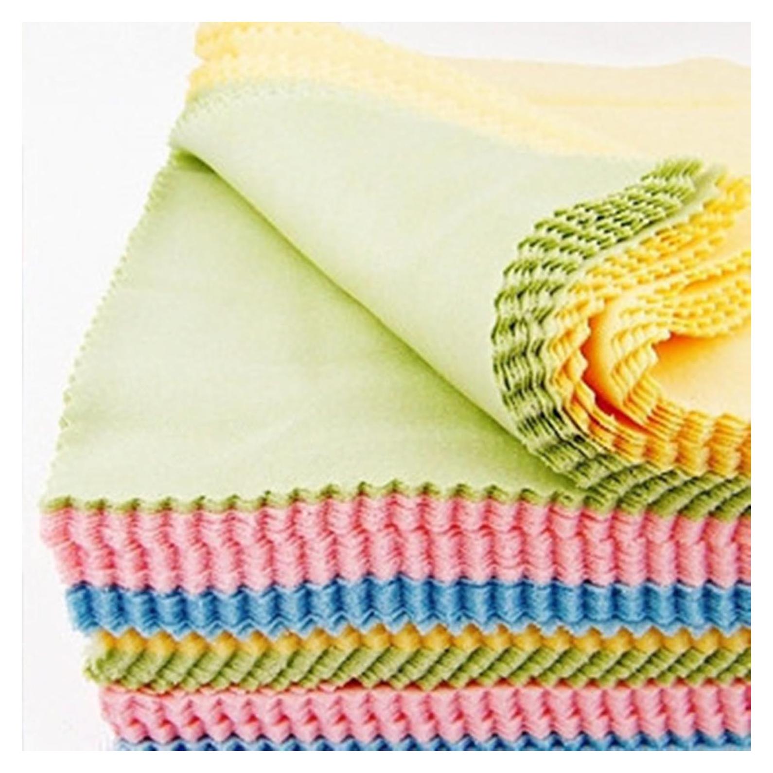 Paquete de 100 Paños de Microfibra BEILOCKERY 12.7x12.7cm