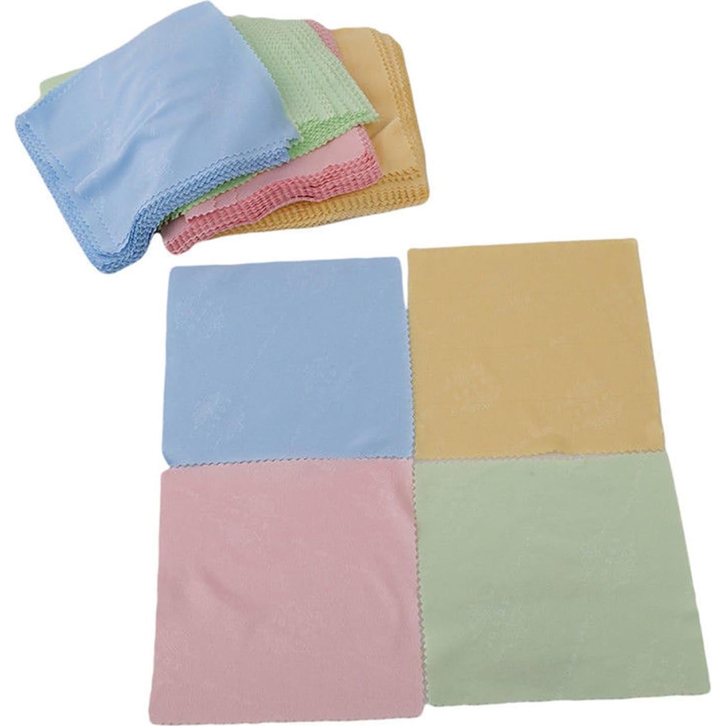 Paquete de 100 Paños de Microfibra BEILOCKERY 12.7x12.7cm