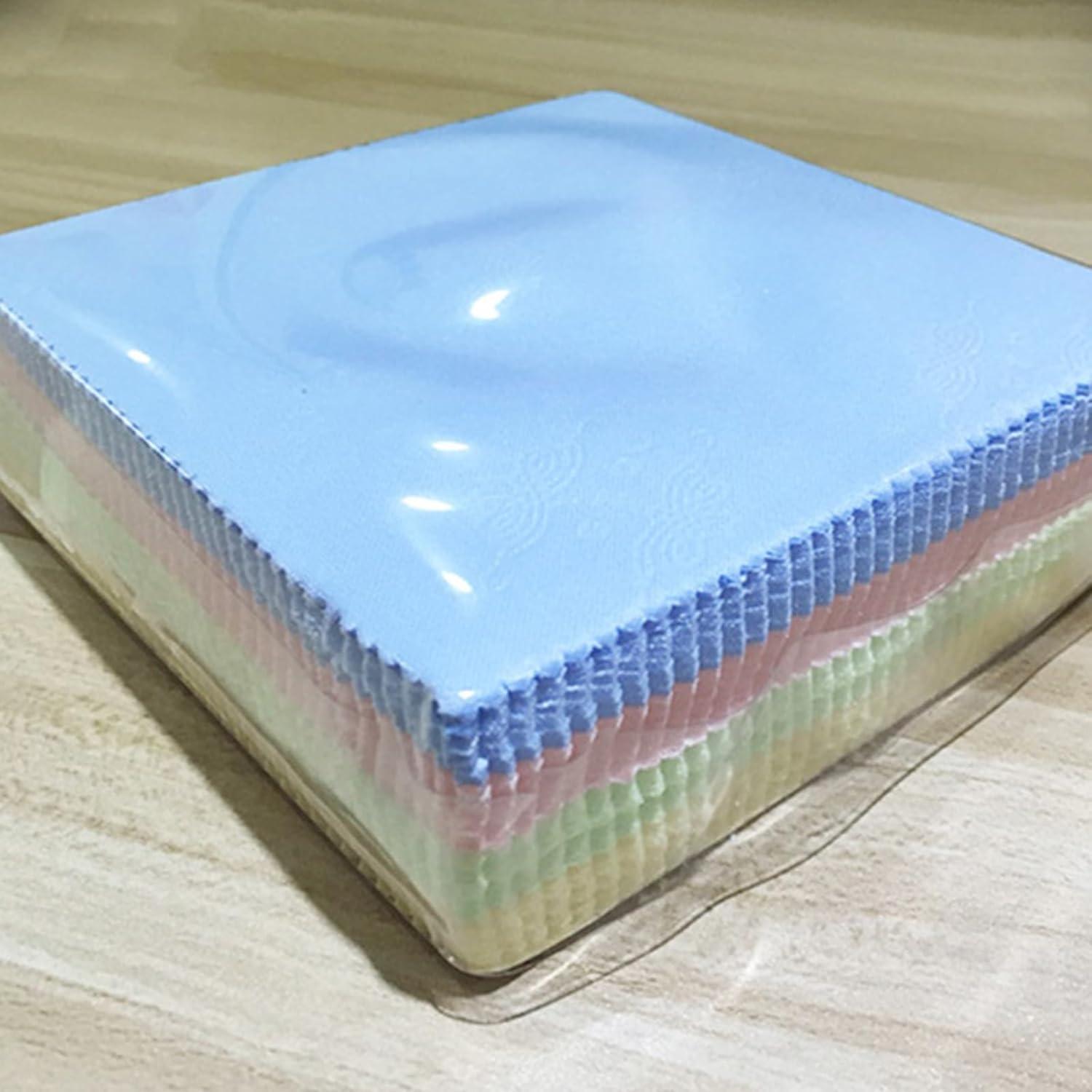 Paquete de 100 Paños de Microfibra BEILOCKERY 12.7x12.7cm