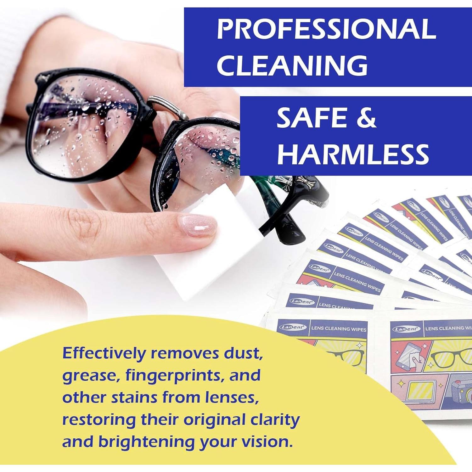 Toallitas de Limpieza para Lentes Suqian - 300 Unidades